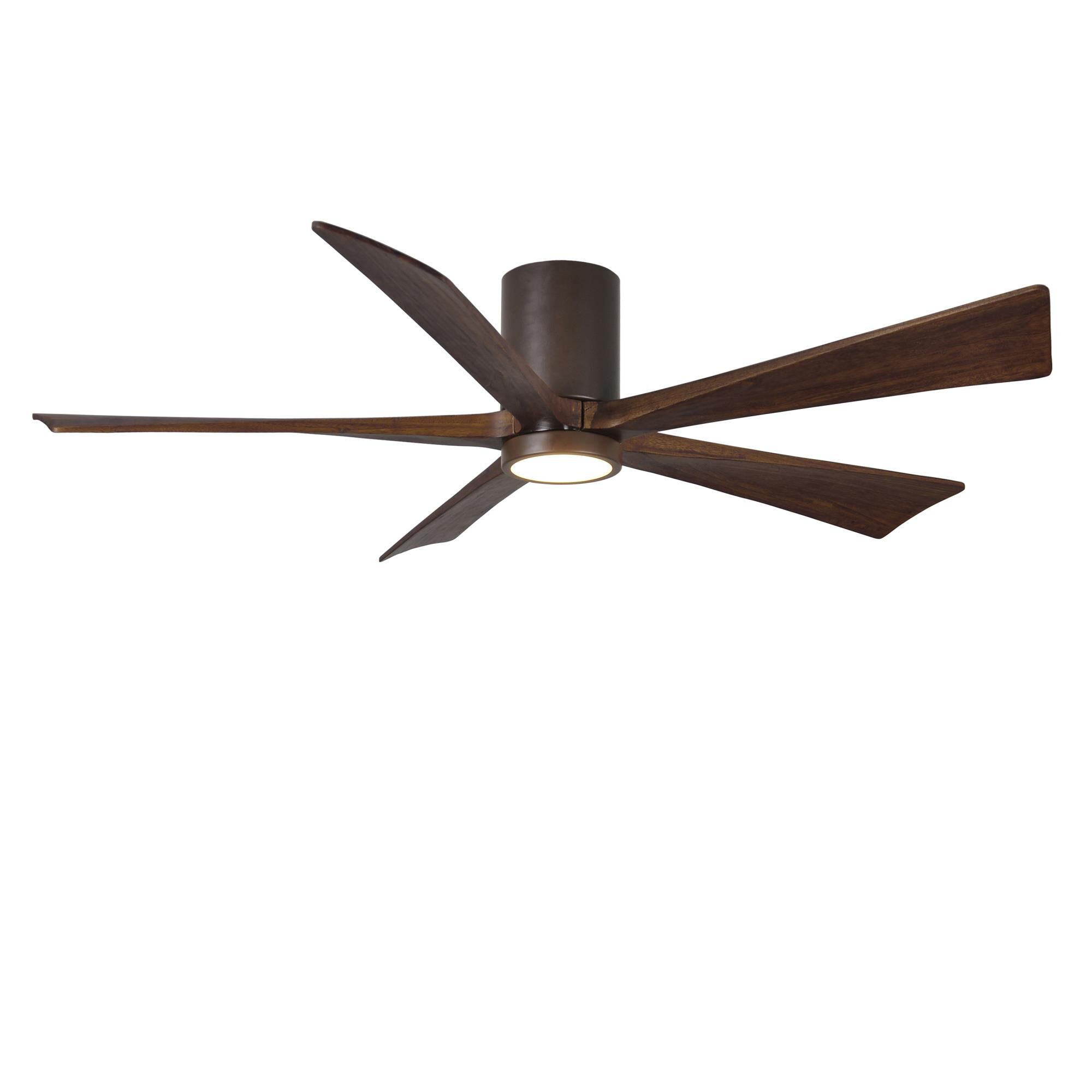 Irene 60 Inch Flush Mount Fan with Light Kit by Matthews Fan Company