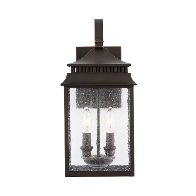 Sutter Creek 18 Inch Tall 2 Light Outdoor Wall Light by Capital Lighting Fixture Company