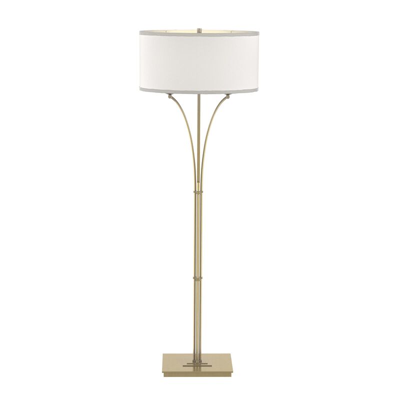 Contemporary Formae 58 Inch Floor Lamp by Hubbardton Forge