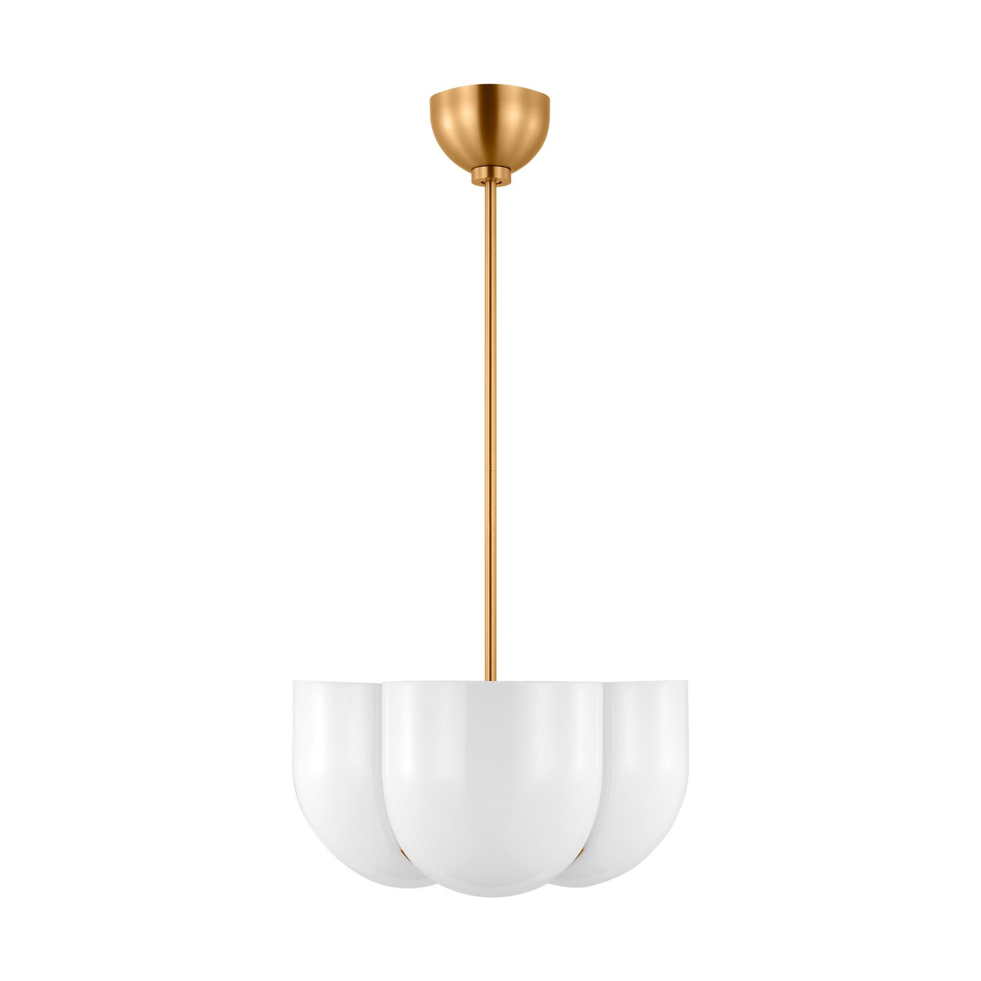 Shown in Burnished Brass finish