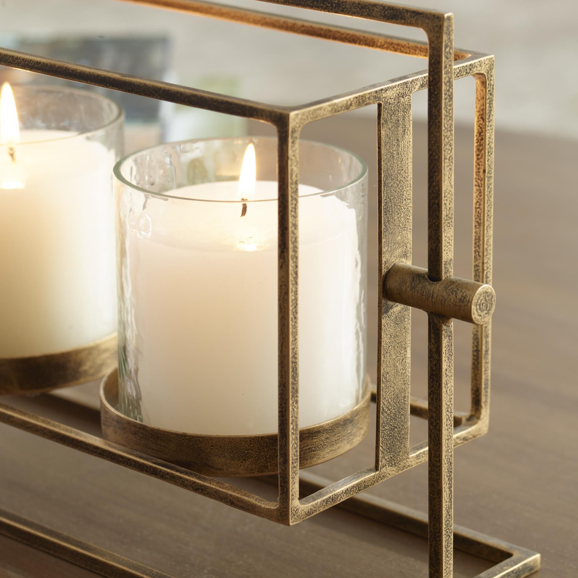 Wenneman 8 Inch Candle Holder By Uttermost