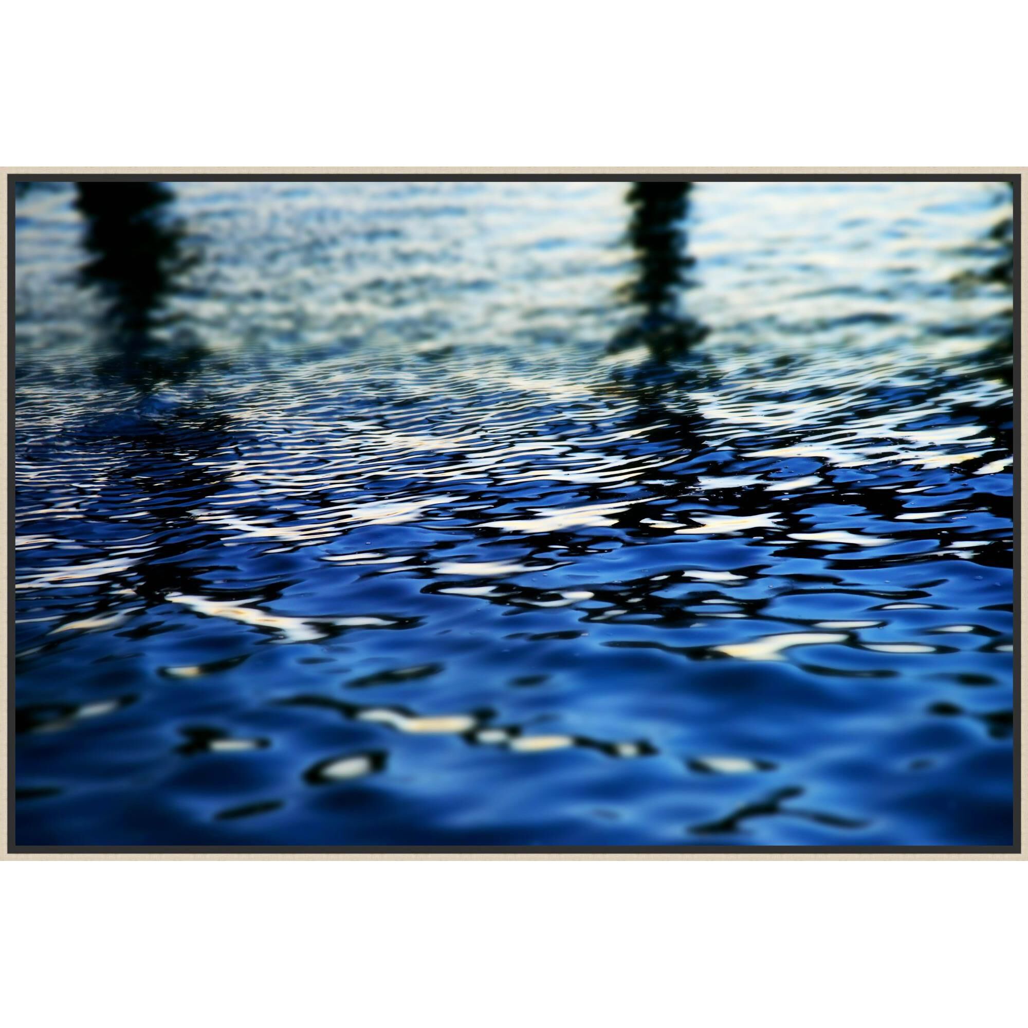 Barbara Debord Deep Blue Print by LEVEL57