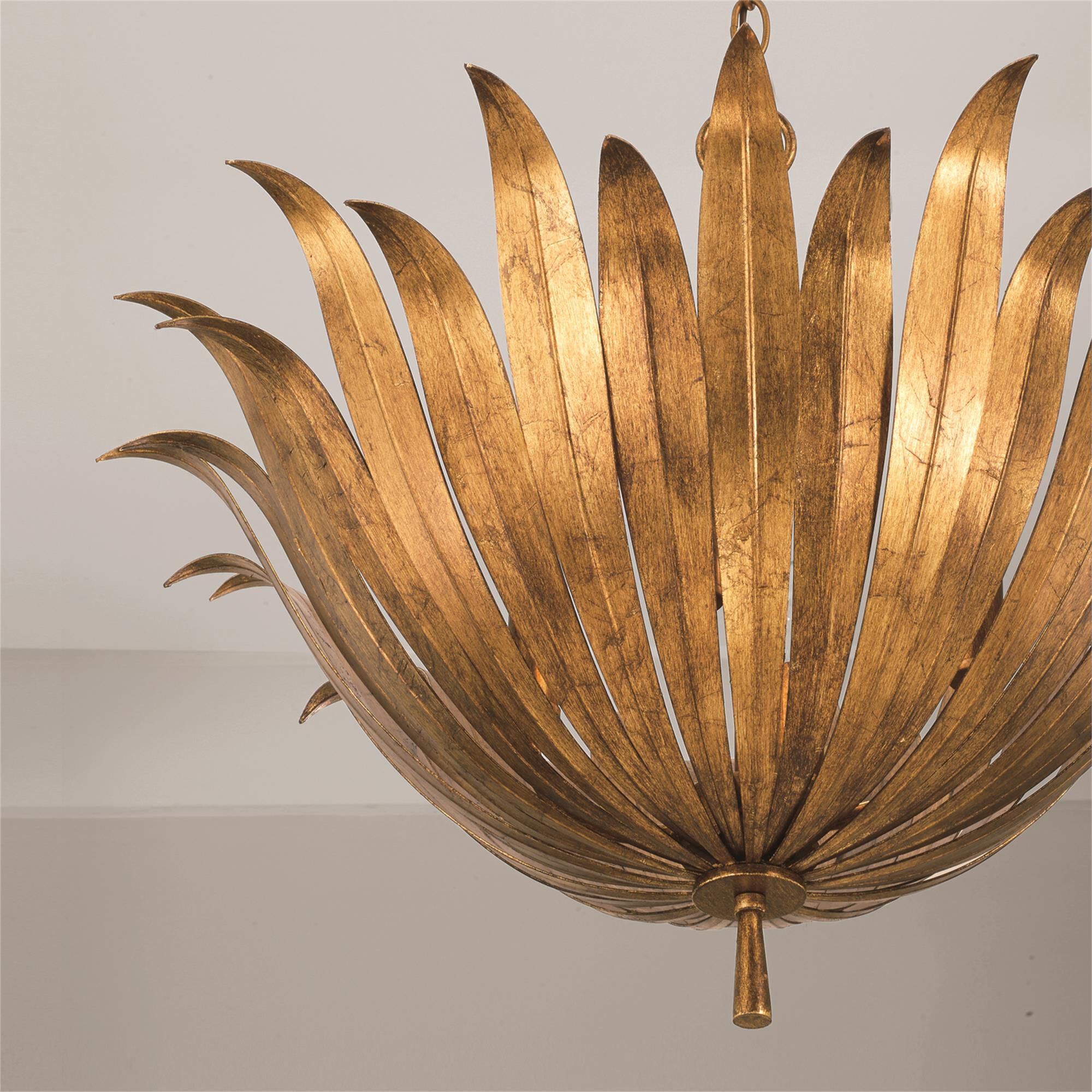 Shown in Antique Gold finish