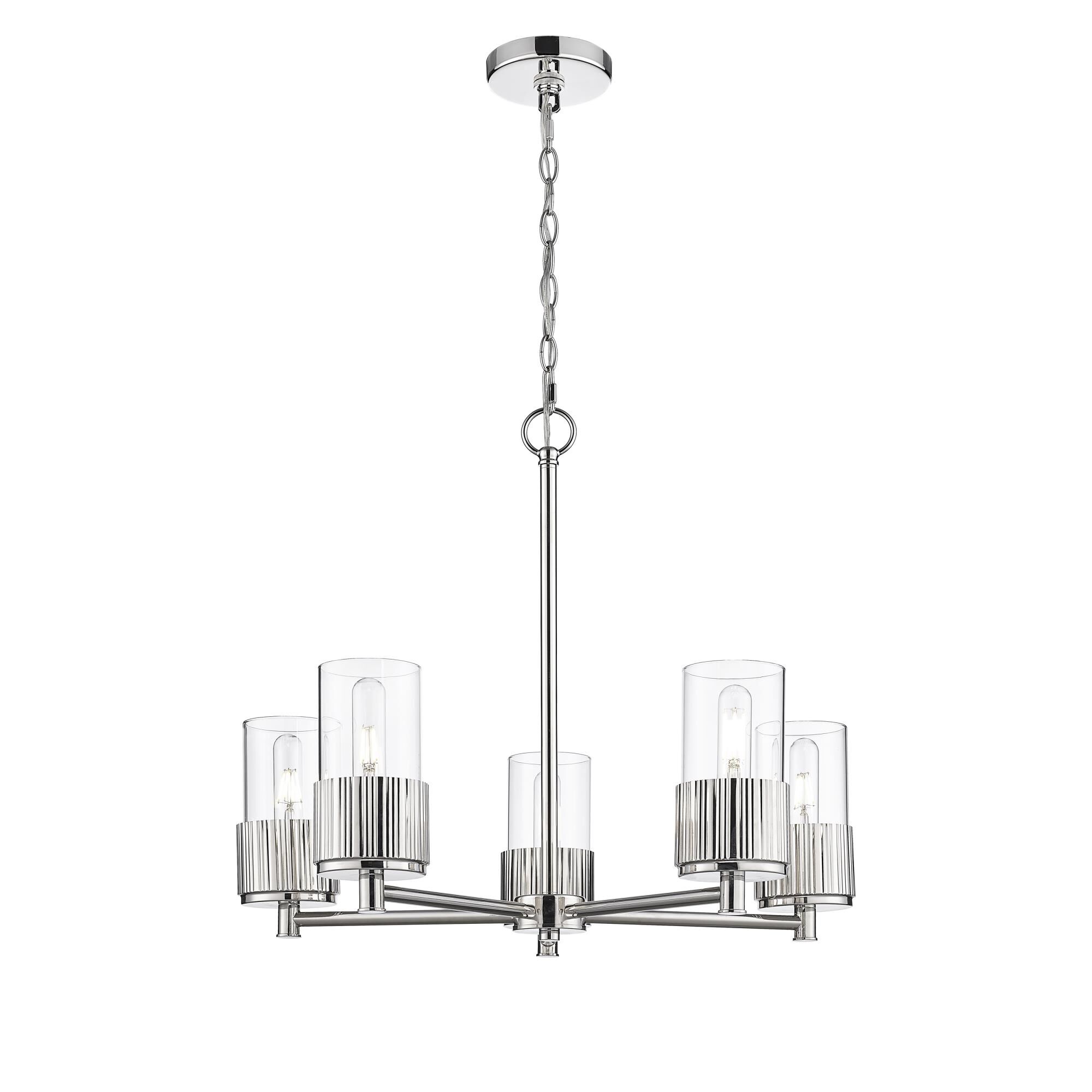 Bruno Marashlian Bolivar 25 Inch 5 Light Chandelier by Innovations Lighting