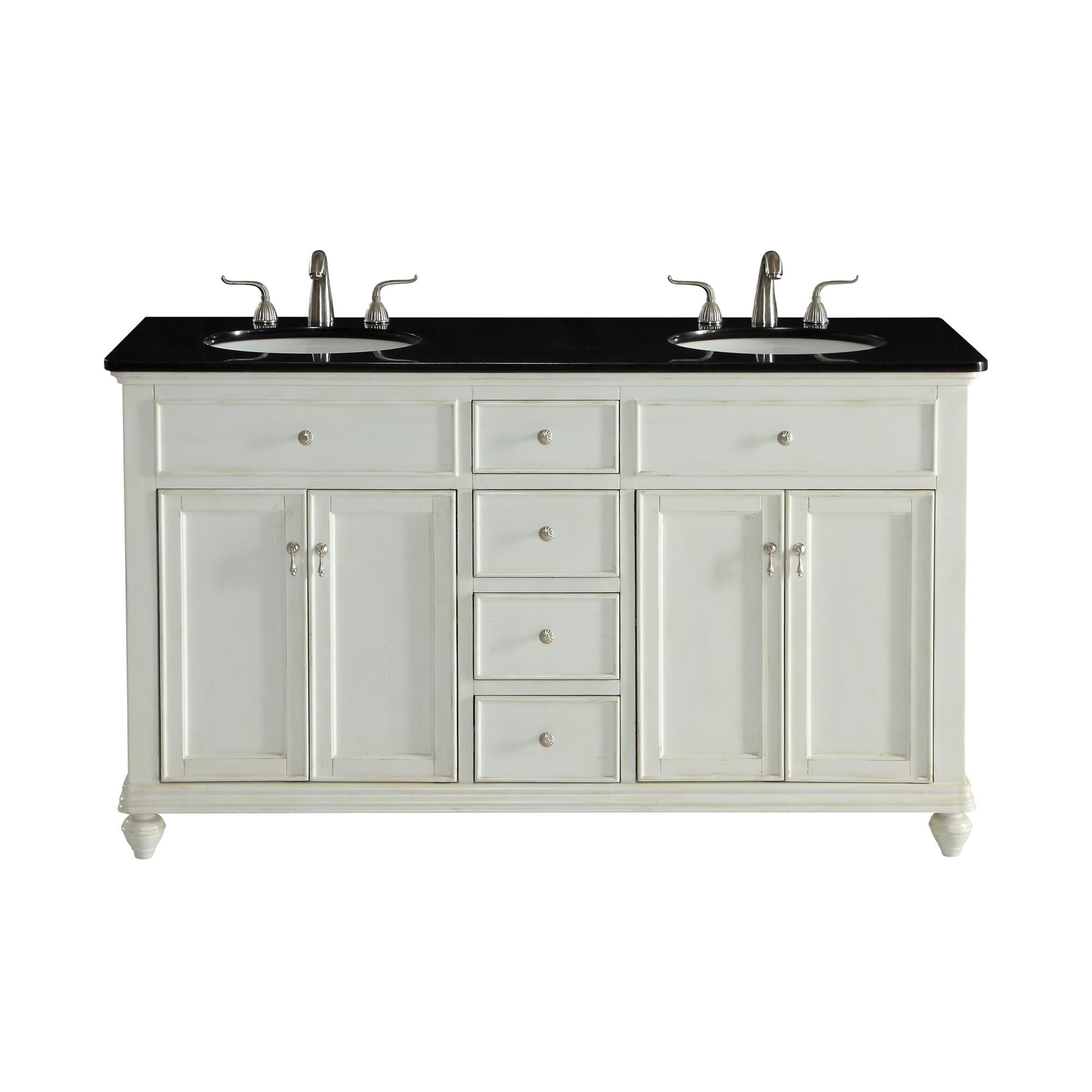Shown in Antique White finish