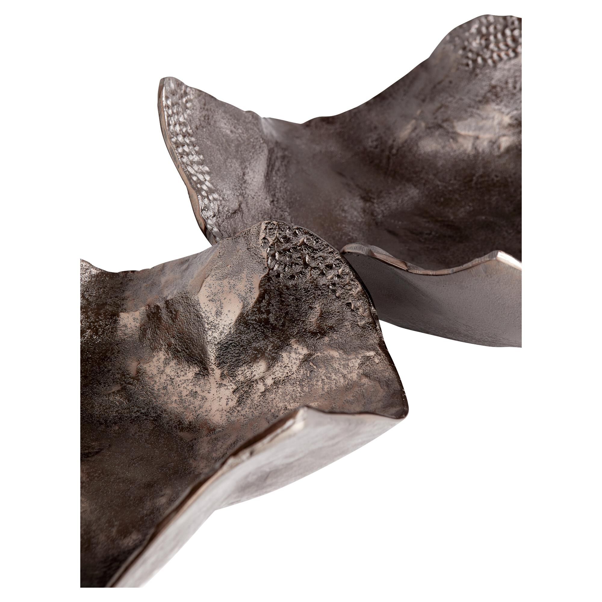 Bauhaus Tray|Bronze-Large Tray by Cyan Designs