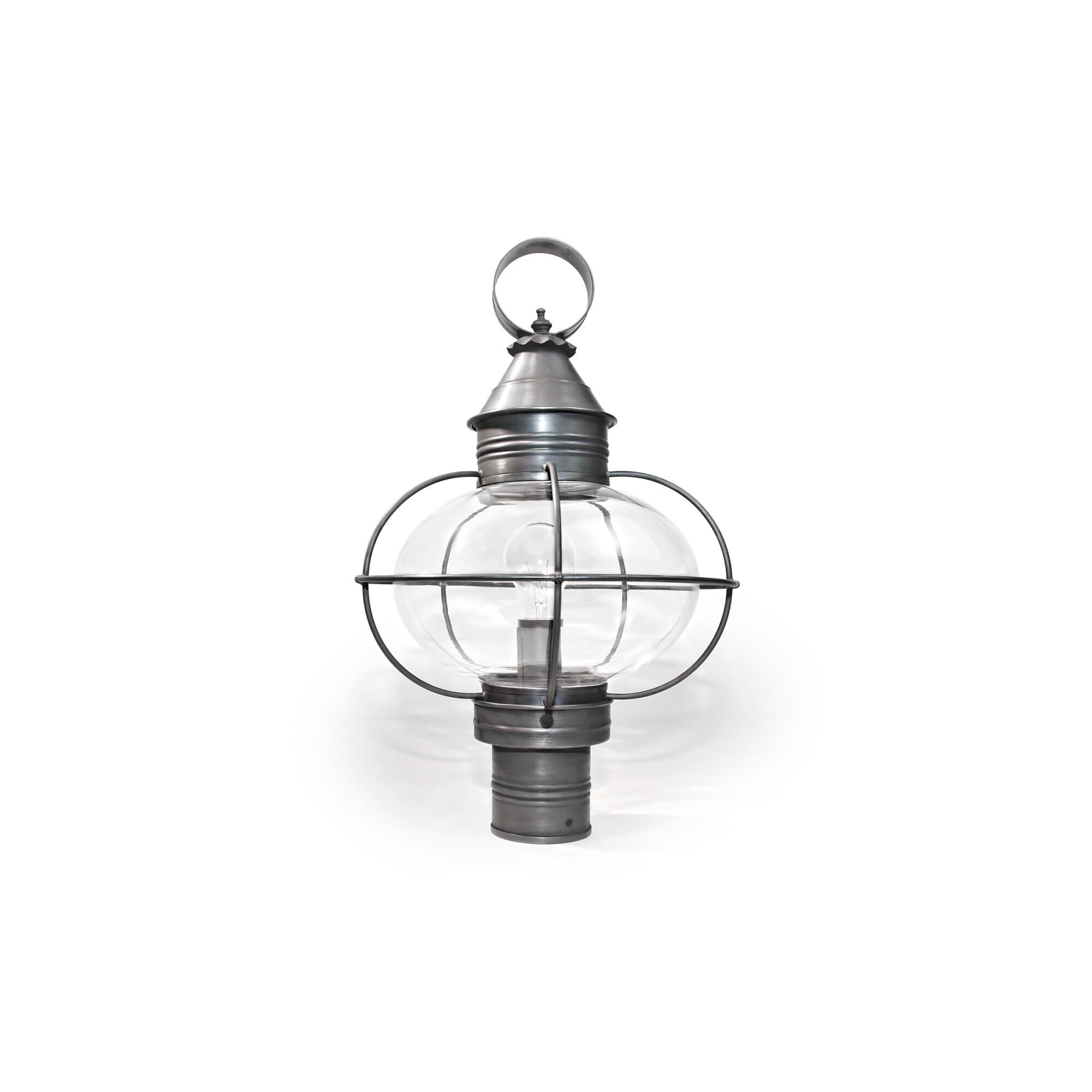 Onion 20 Inch Tall 3 Light Outdoor Post Lamp by Northeast Lantern