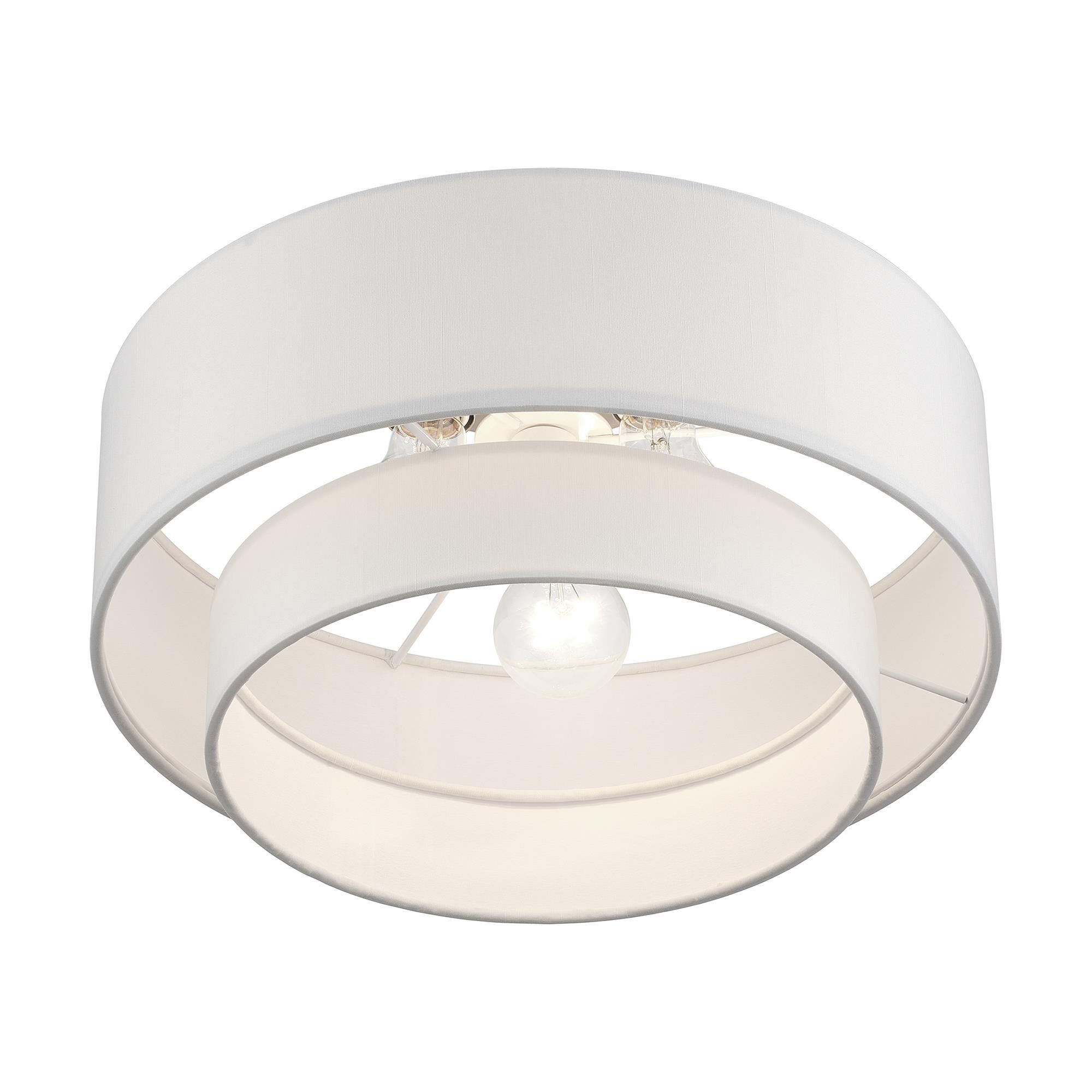 Manorwood 15 Inch Semi Flush Mount by Livex Lighting