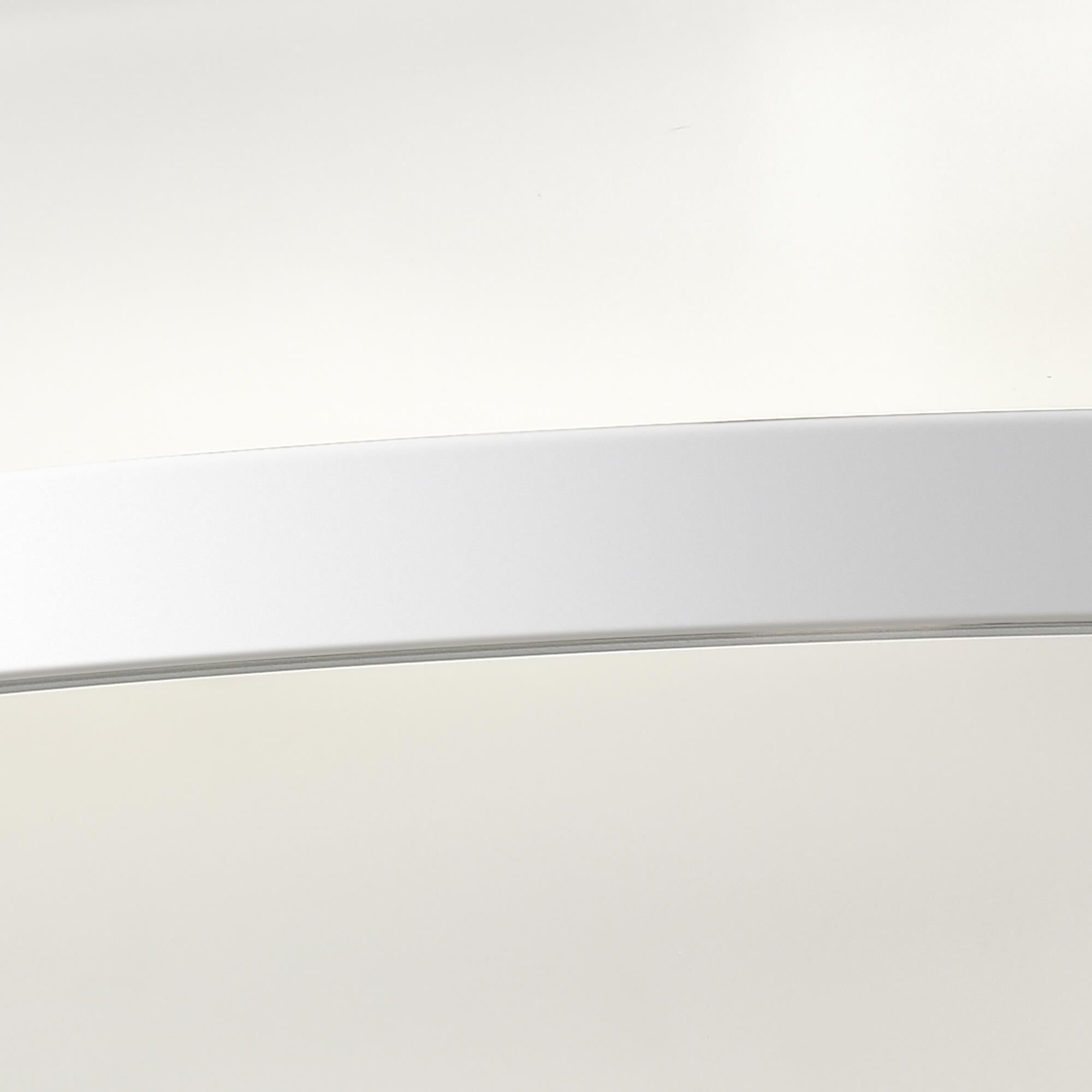 Shown in Chrome finish and Opal Etched glass