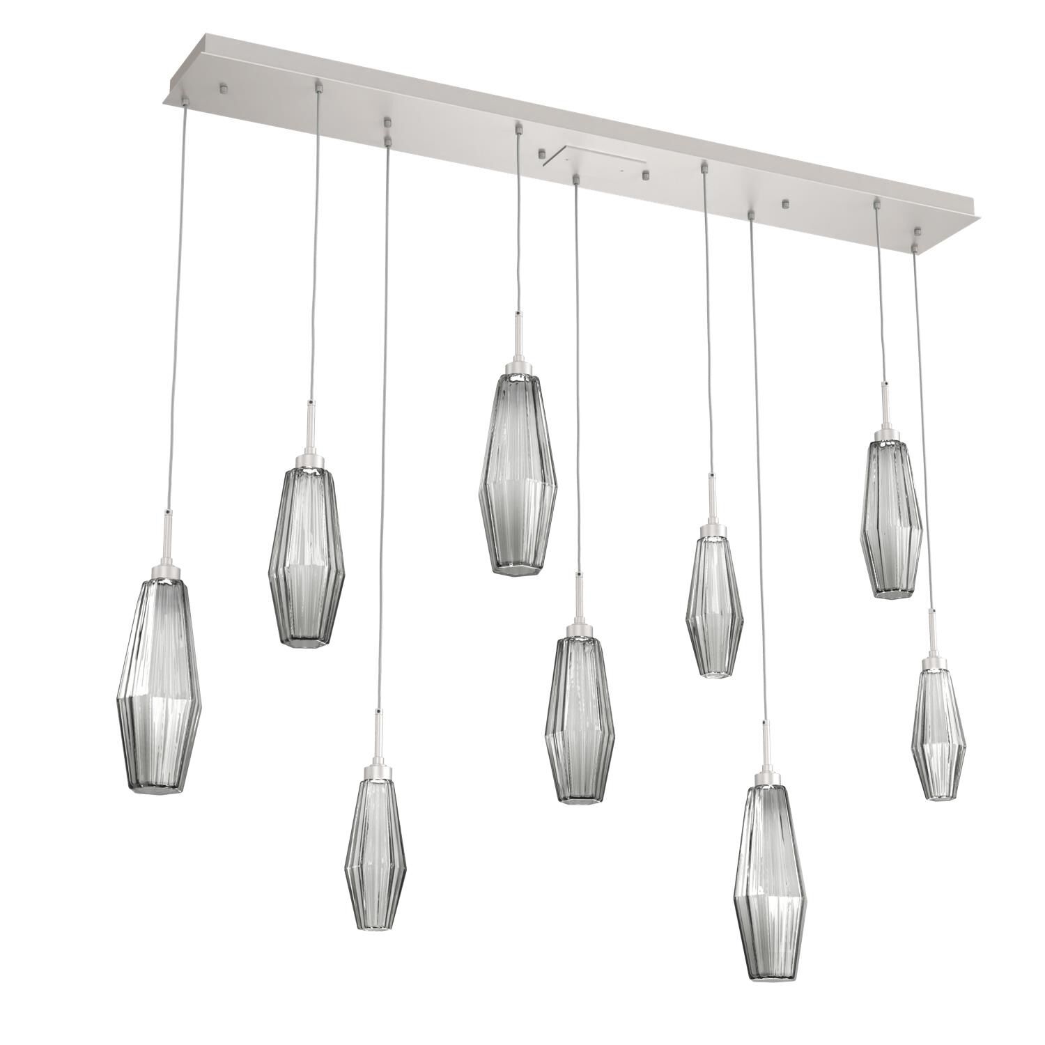 Aalto 64 Inch 9 Light LED Linear Suspension Light by Hammerton Studio