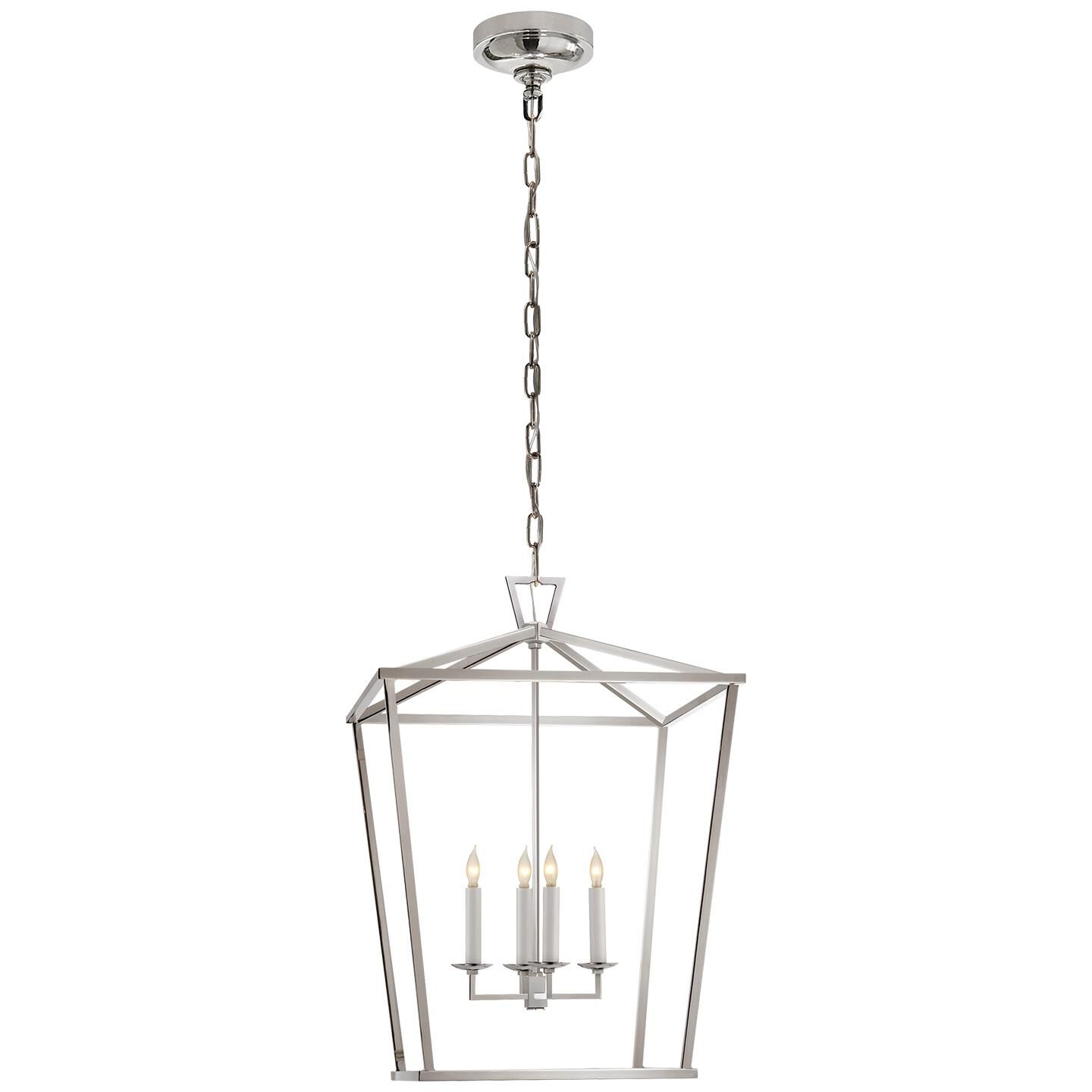 Chapman & Myers Darlana 17 Inch Cage Pendant by Visual Comfort Signature Collection