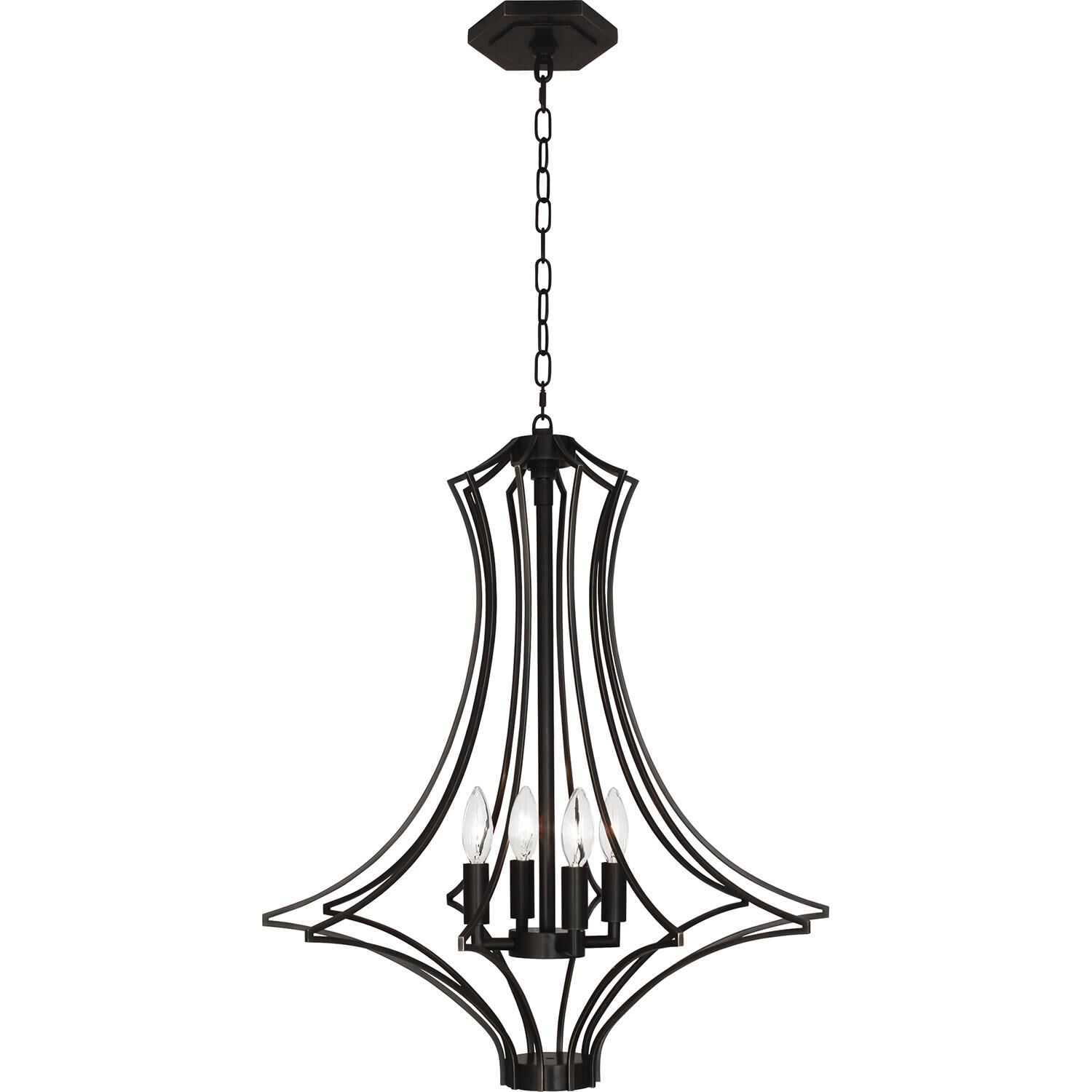 Grace 22 Inch Mini Chandelier by Robert Abbey
