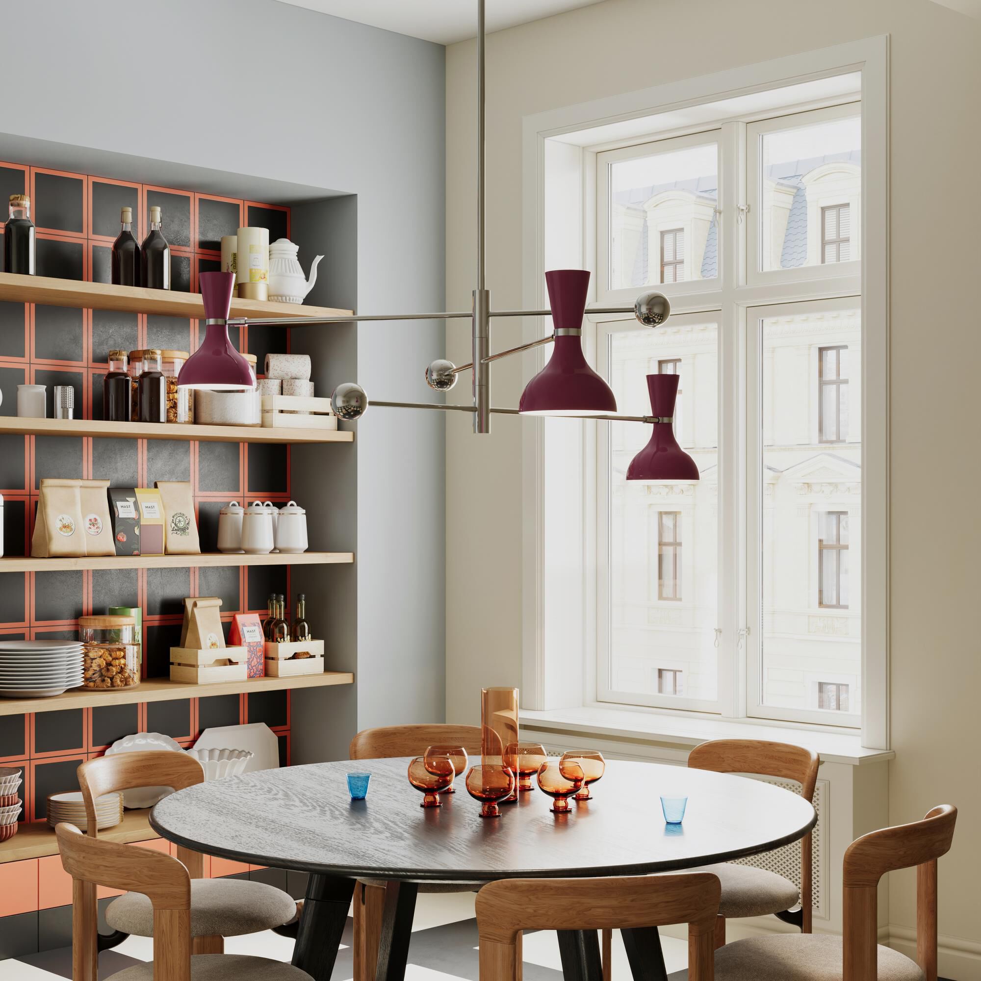 Clare 55 Inch Large Pendant,