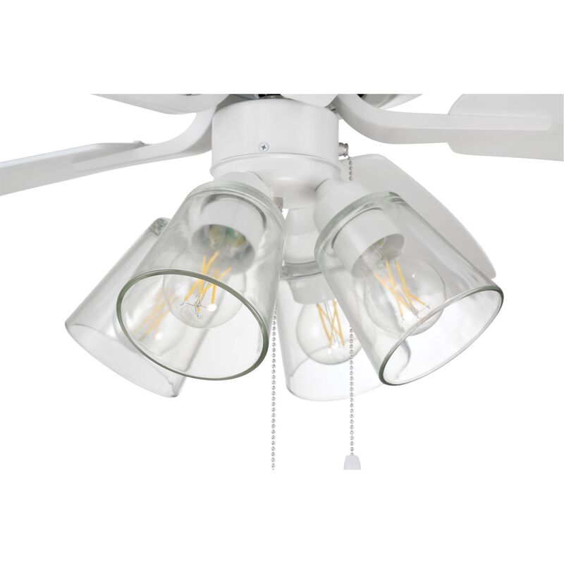 Pro Plus 52 Inch Ceiling Fan with Light Kit by Craftmade