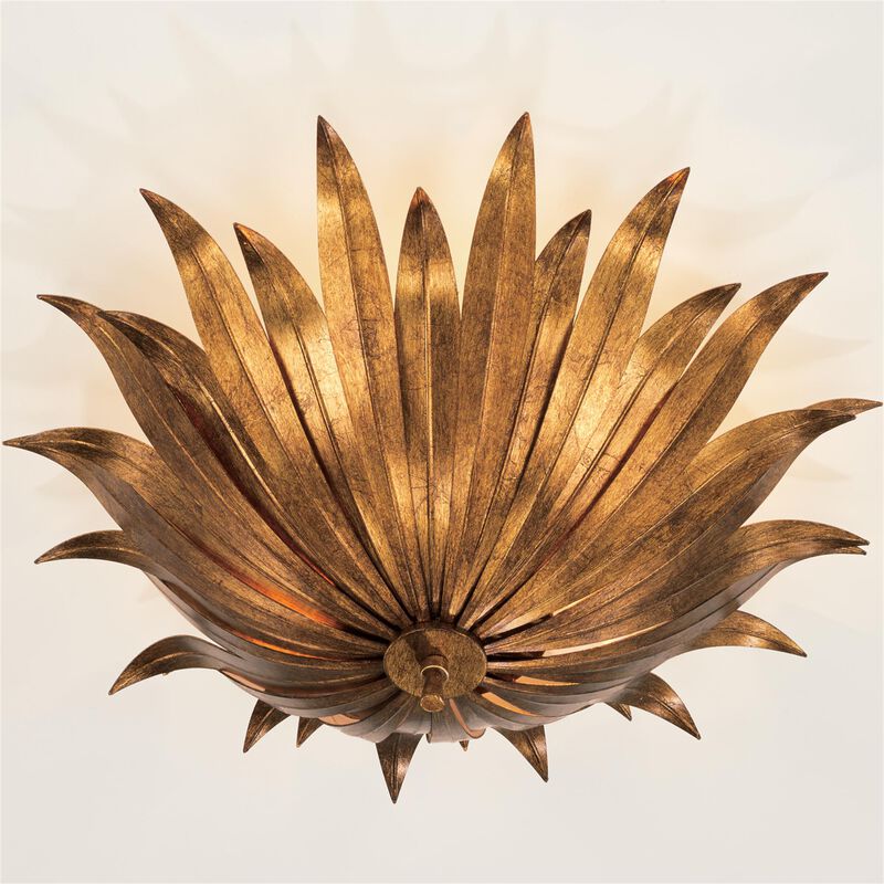 Eden 18 Inch 3 Light Semi Flush Mount by Capital Lighting Fixture Company