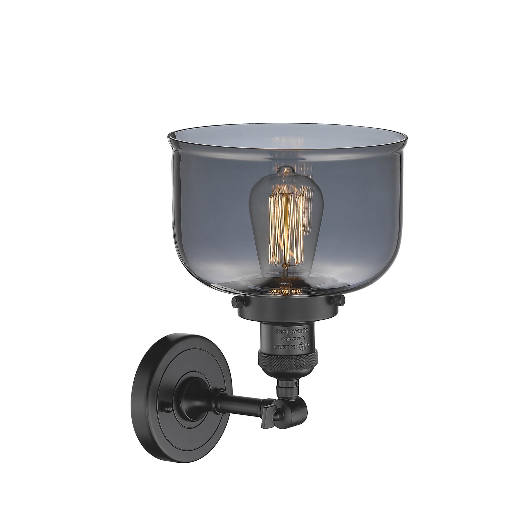 Bruno Marashlian Large Bell 8 Inch 1 Light Semi Flush Mount by Innovations Lighting