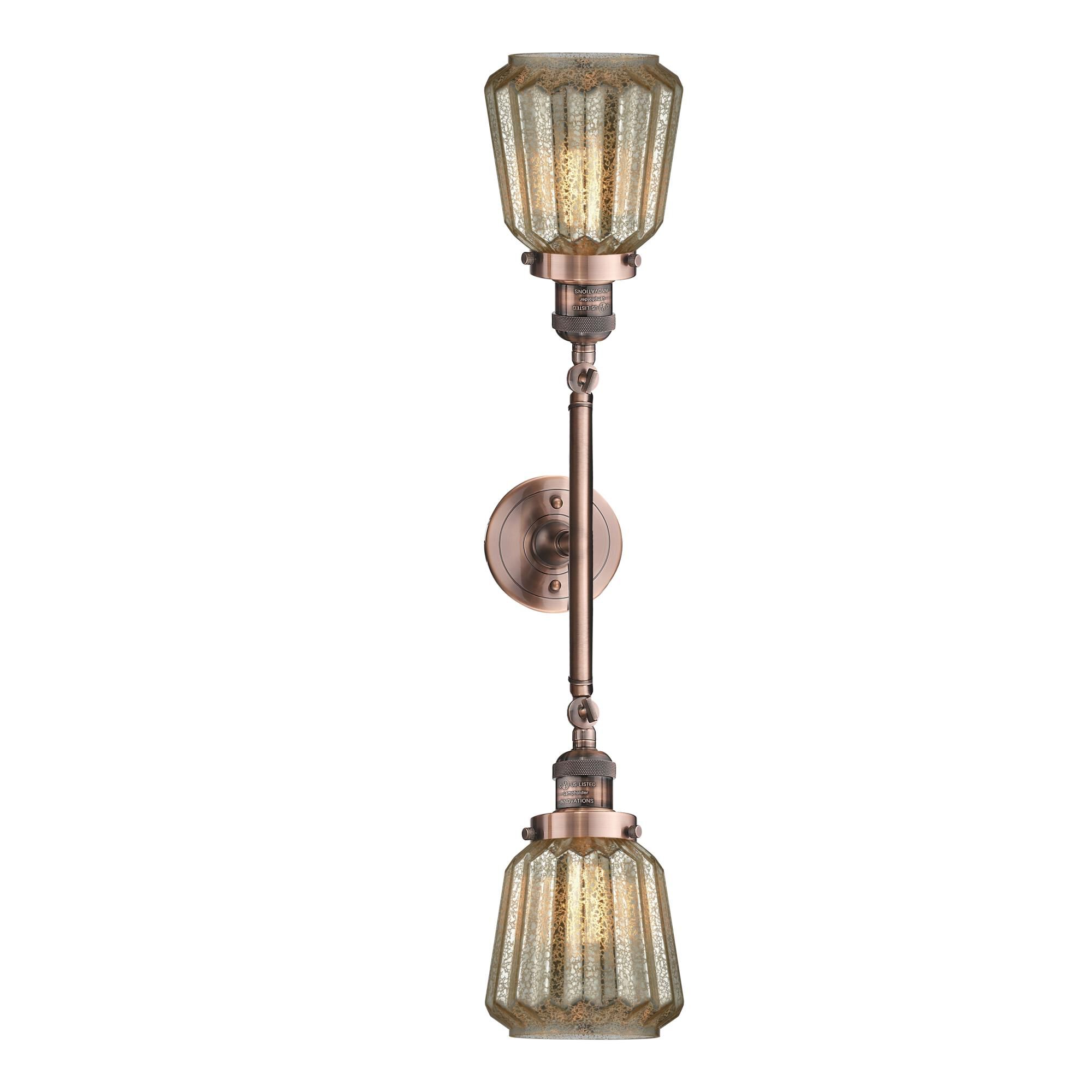 Bruno Marashlian Chatham 16 Inch 2 Light Bath Vanity Light by Innovations Lighting