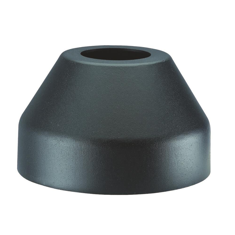 Shown in Matte Black finish and -- glass and -- shade