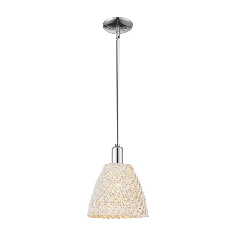 Bruno Marashlian Natural Ballston Dome 9 Inch Mini Pendant by Innovations Lighting