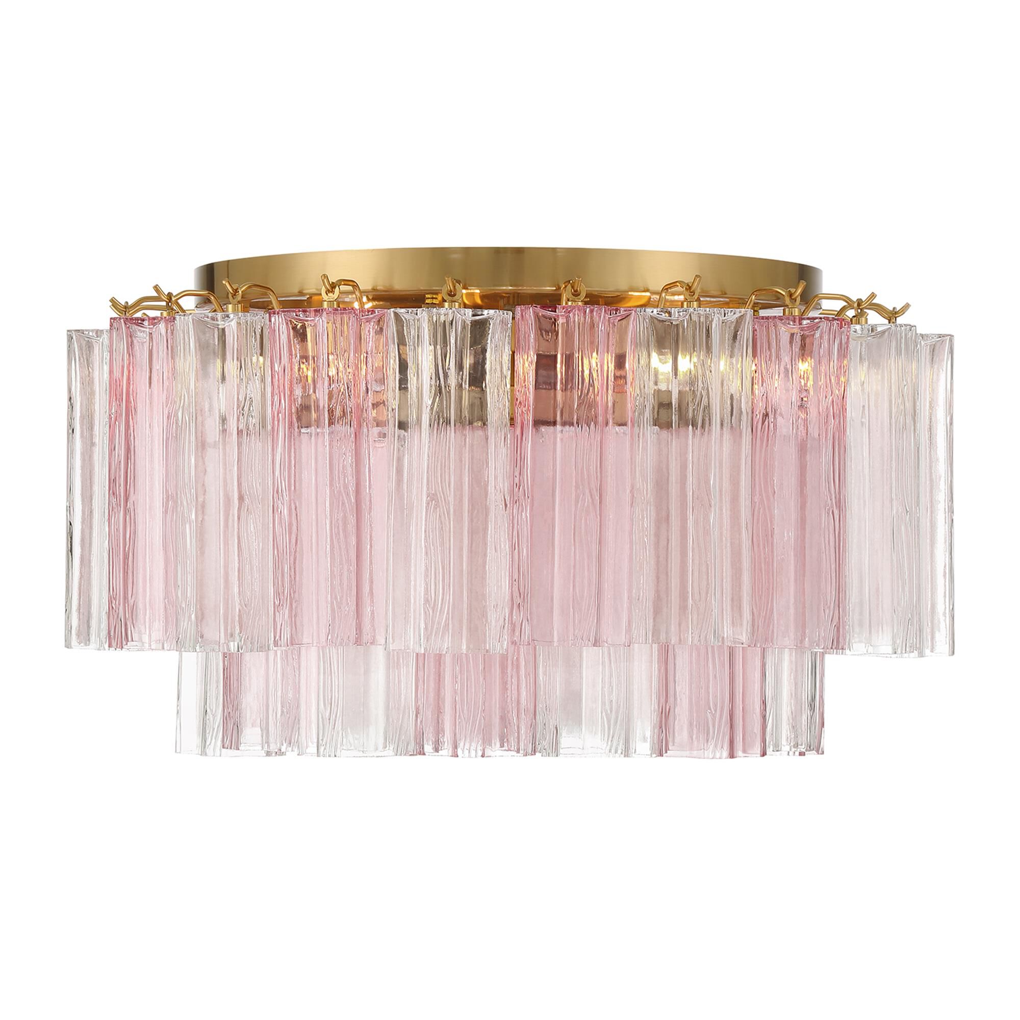Addis 22 Inch 7 Light Semi Flush Mount,