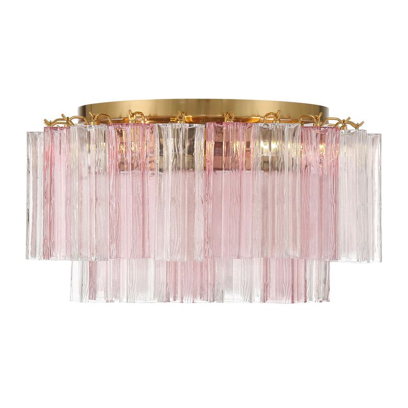 Addis 22 Inch 7 Light Semi Flush Mount by Crystorama