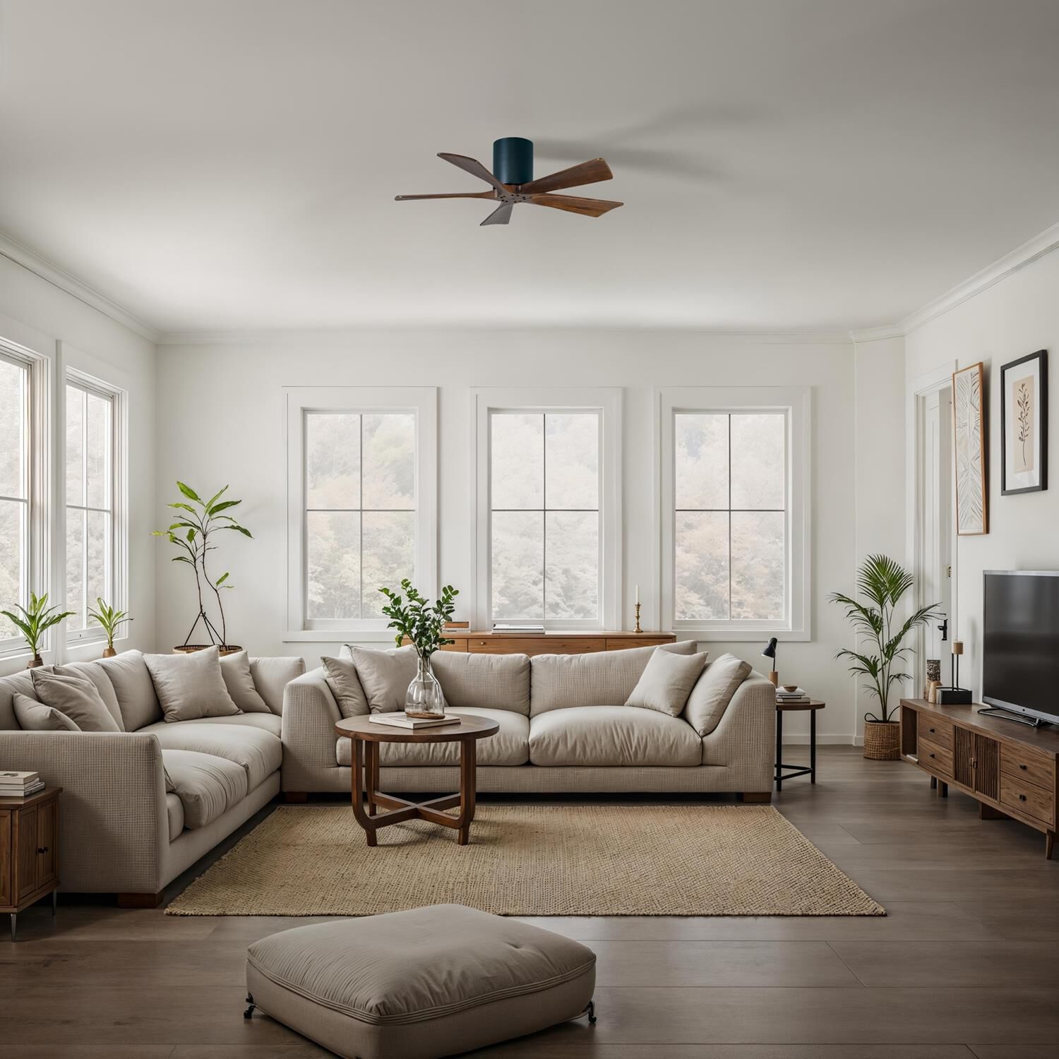 Irene 42 Inch Flush Mount Fan by Matthews Fan Company