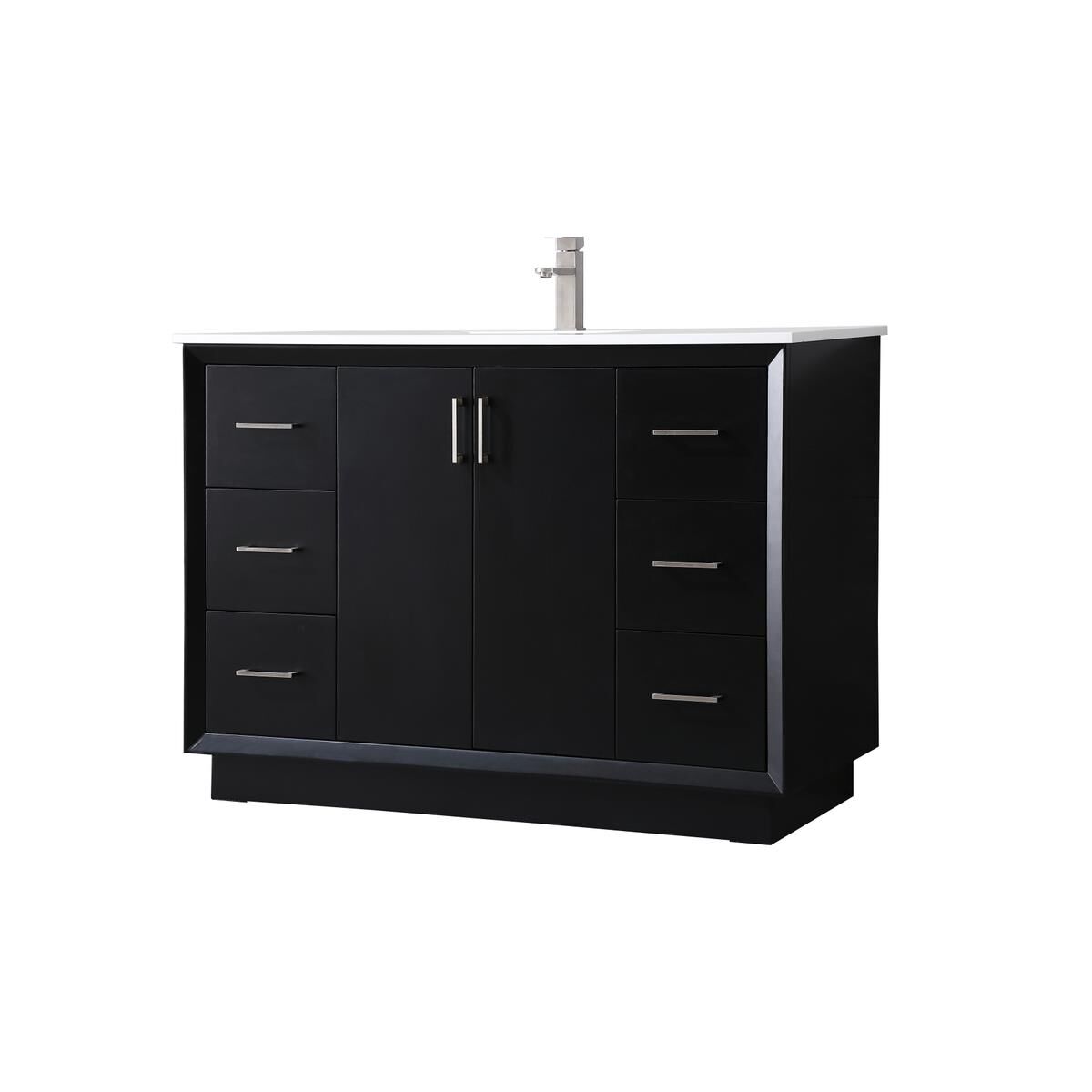 Shown in Black finish