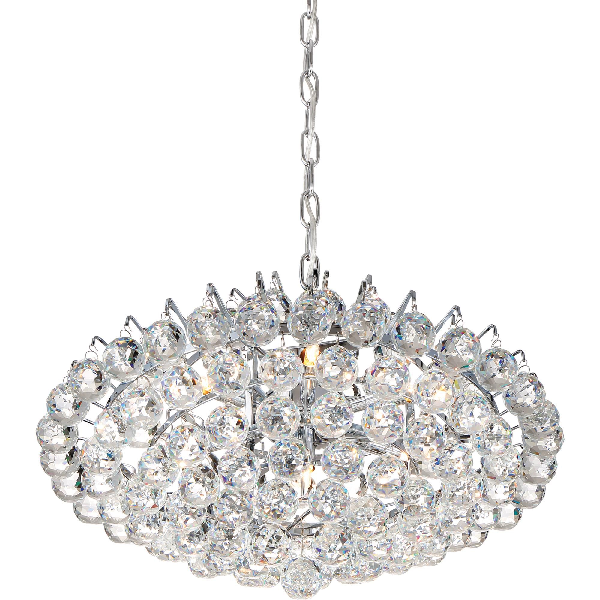 Platinum Collection Bordeaux 19 Inch Large Pendant by Quoizel