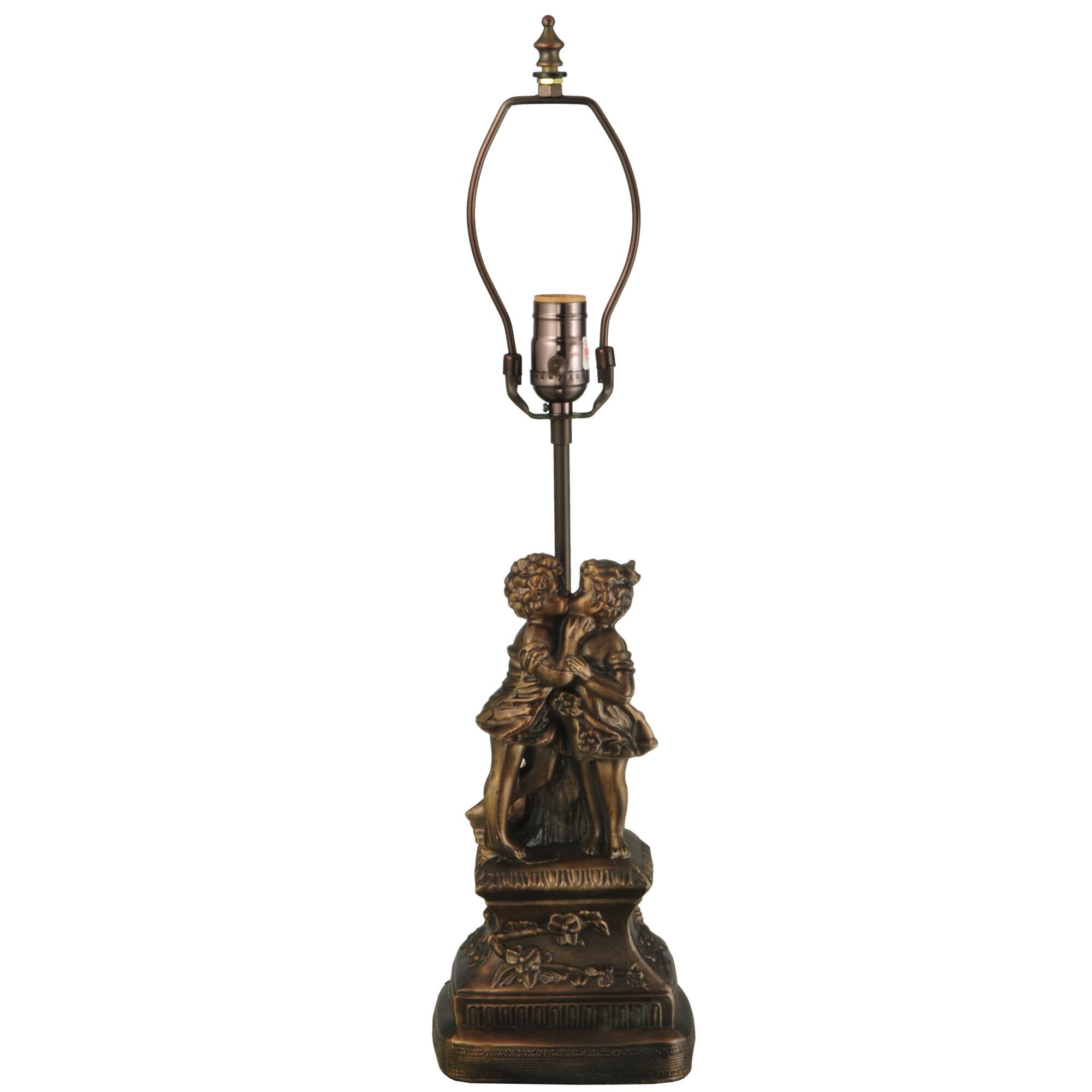 Kissing Kids 15 Inch Accent Lamp,