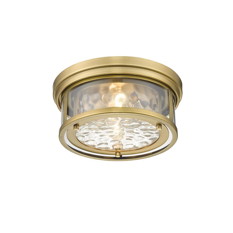 Clarion 12 Inch 2 Light Flush Mount by Z-Lite