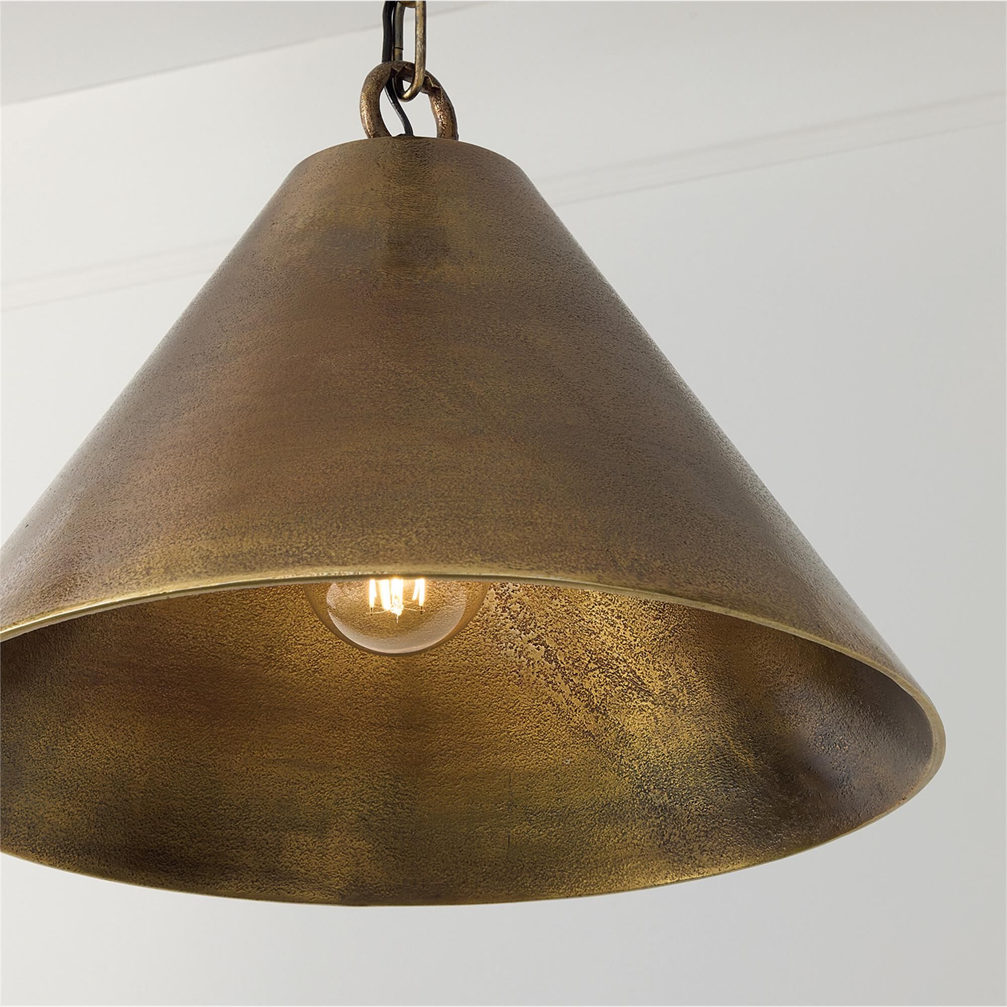 Shown in Oxidized Brass finish
