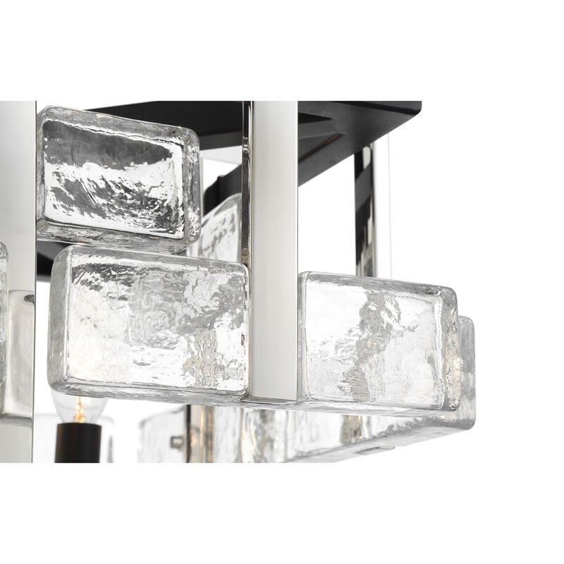 Painesdale 9 Inch Semi Flush Mount by Metropolitan Lighting - Clearance