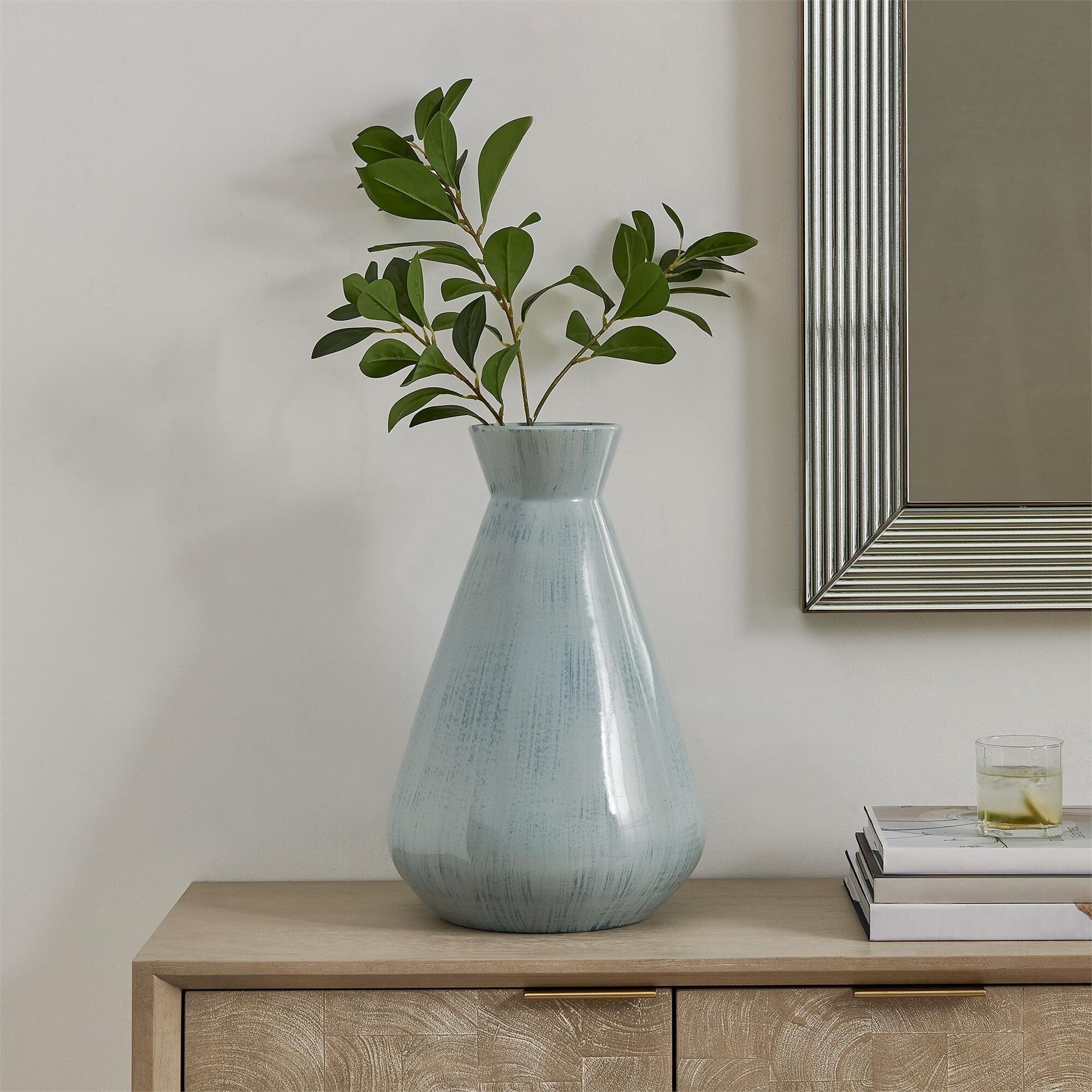 Shown in Blue finish