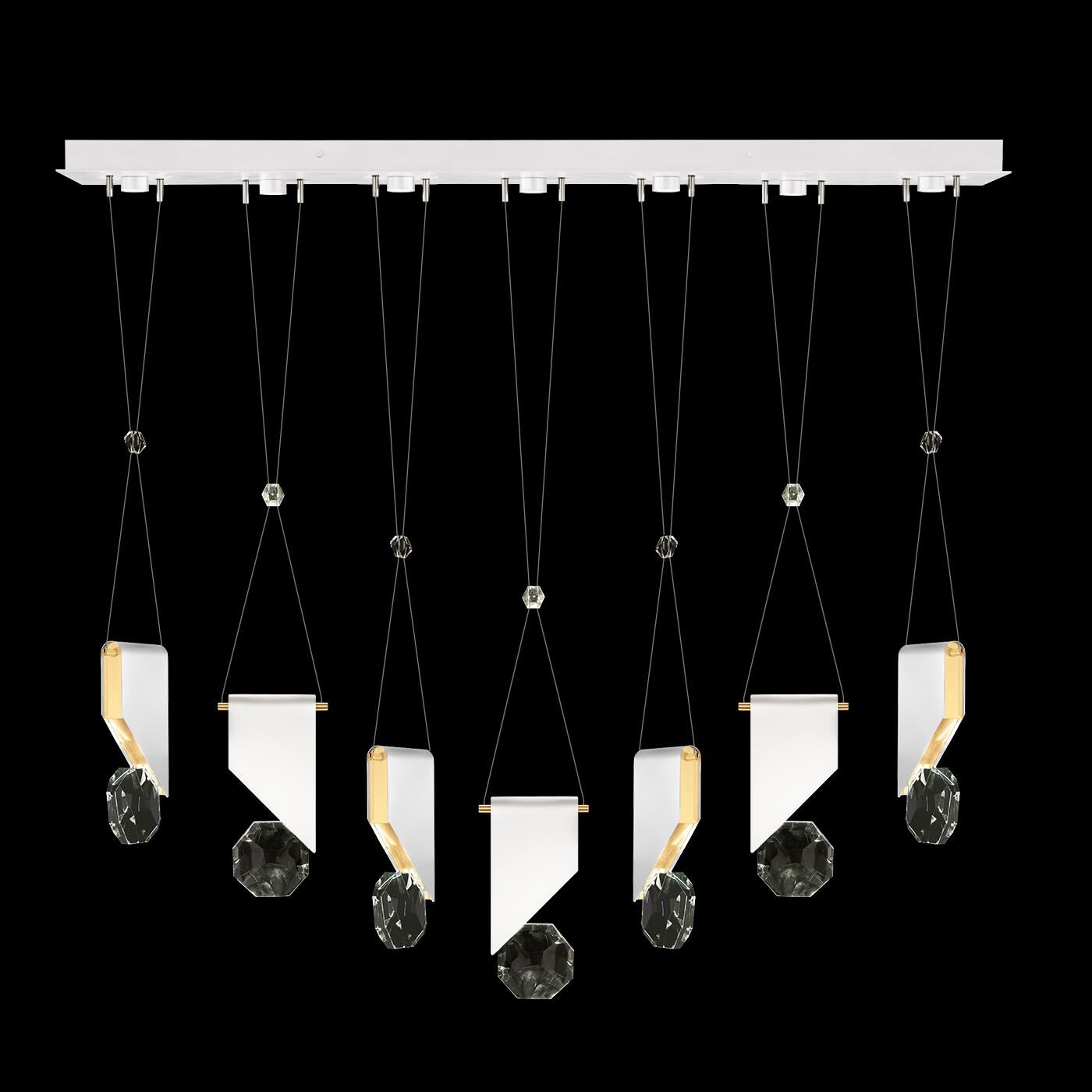 Aria 60 Inch Linear Suspension Light by Fine Art Handcrafted Lighting
