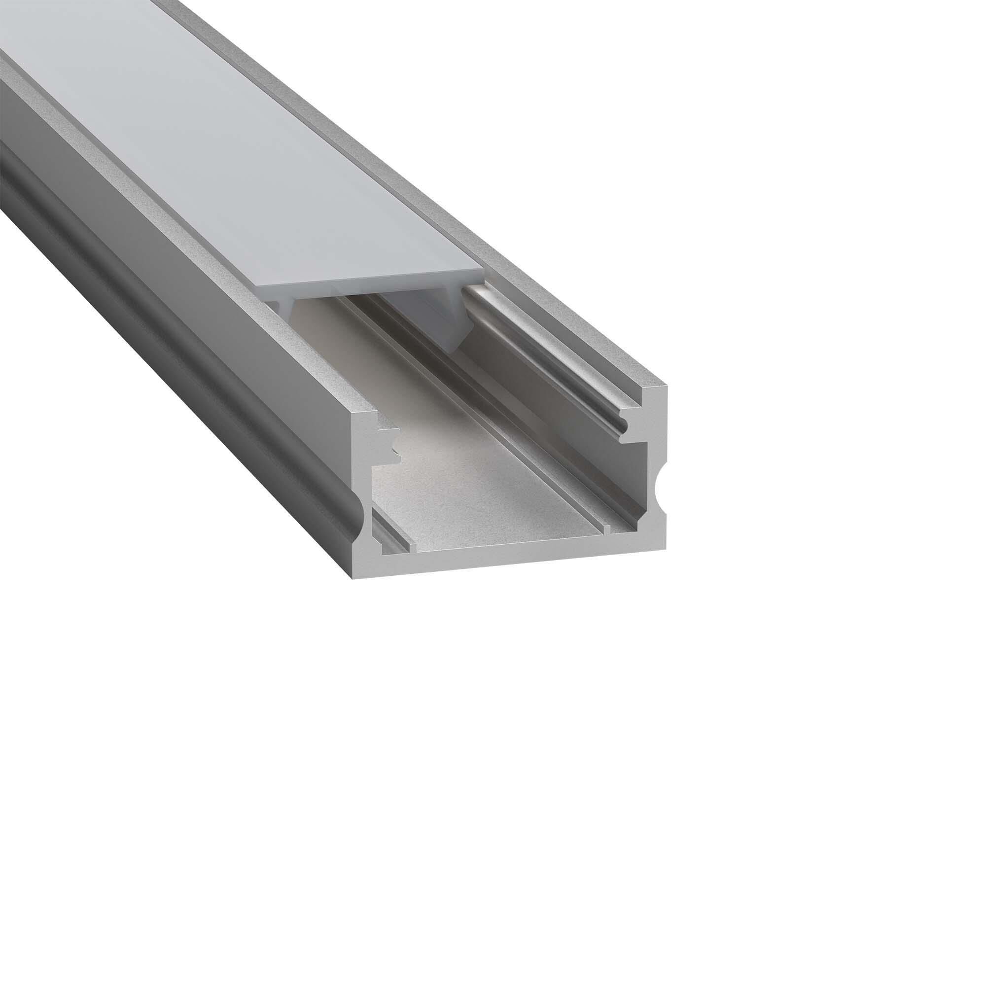 Shown in Aluminum finish