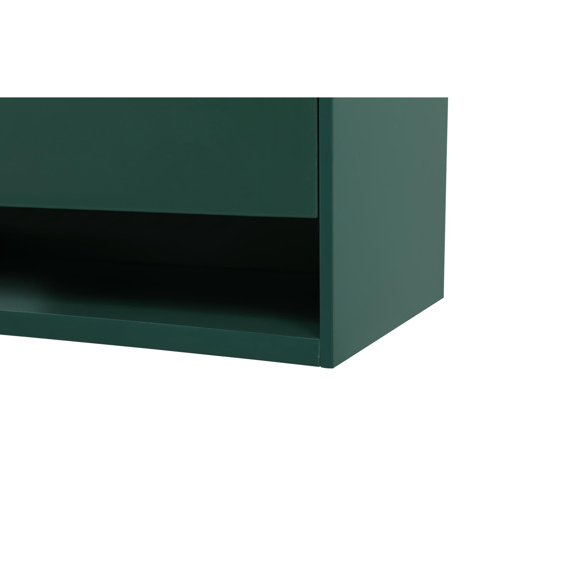 Shown in Green finish