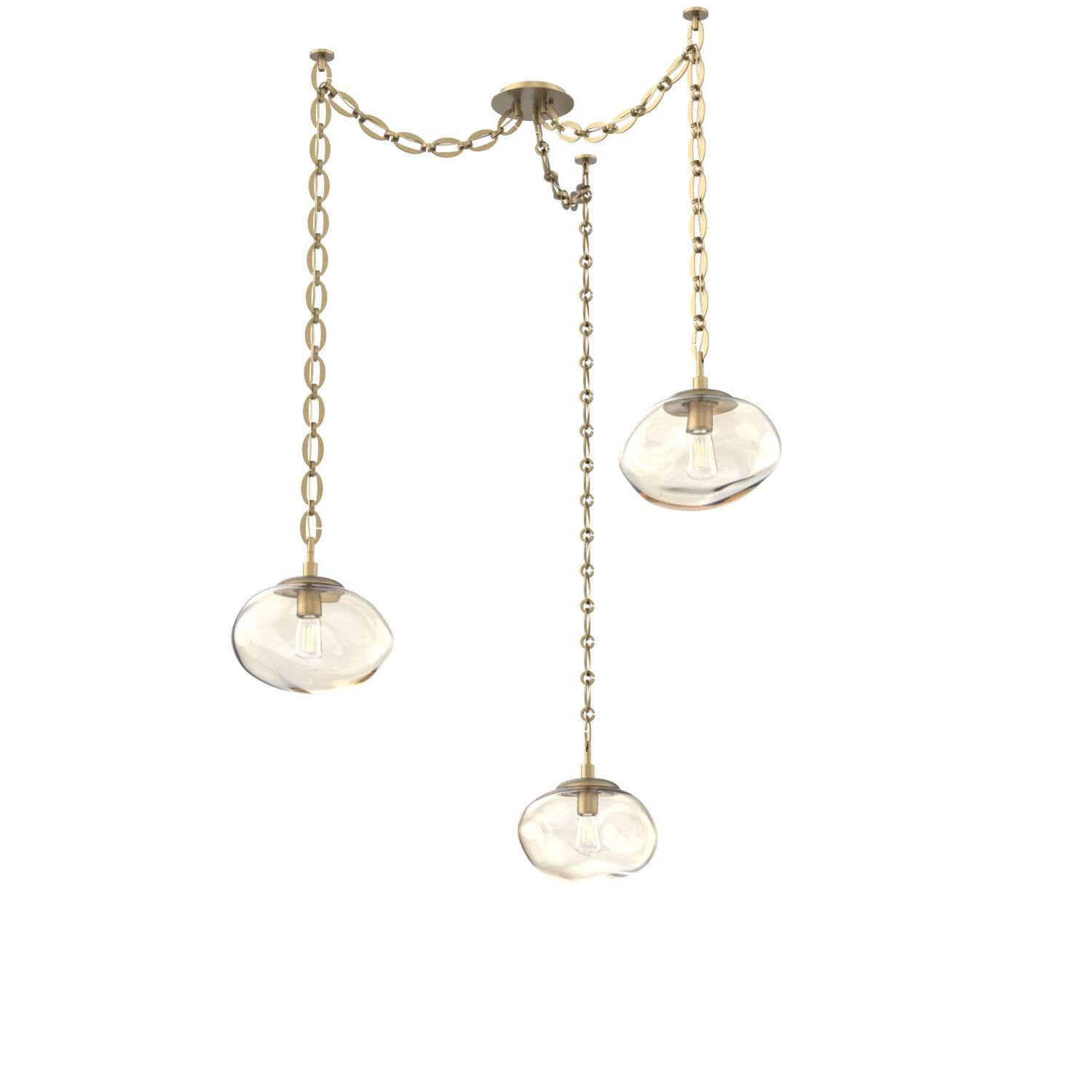Levi Wilson Nova 19 Inch Multi Pendant Light by Hammerton Studio