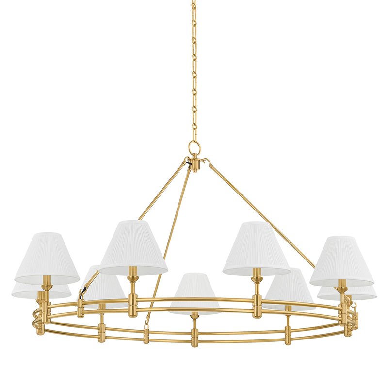 Mark D. Sikes Howard 26 Inch Chandelier by Hudson Valley Lighting