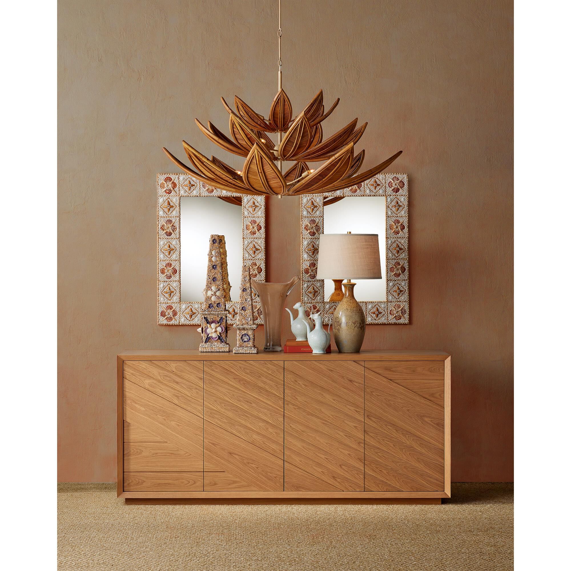 Cubana 56 Inch Chandelier by Currey and Company