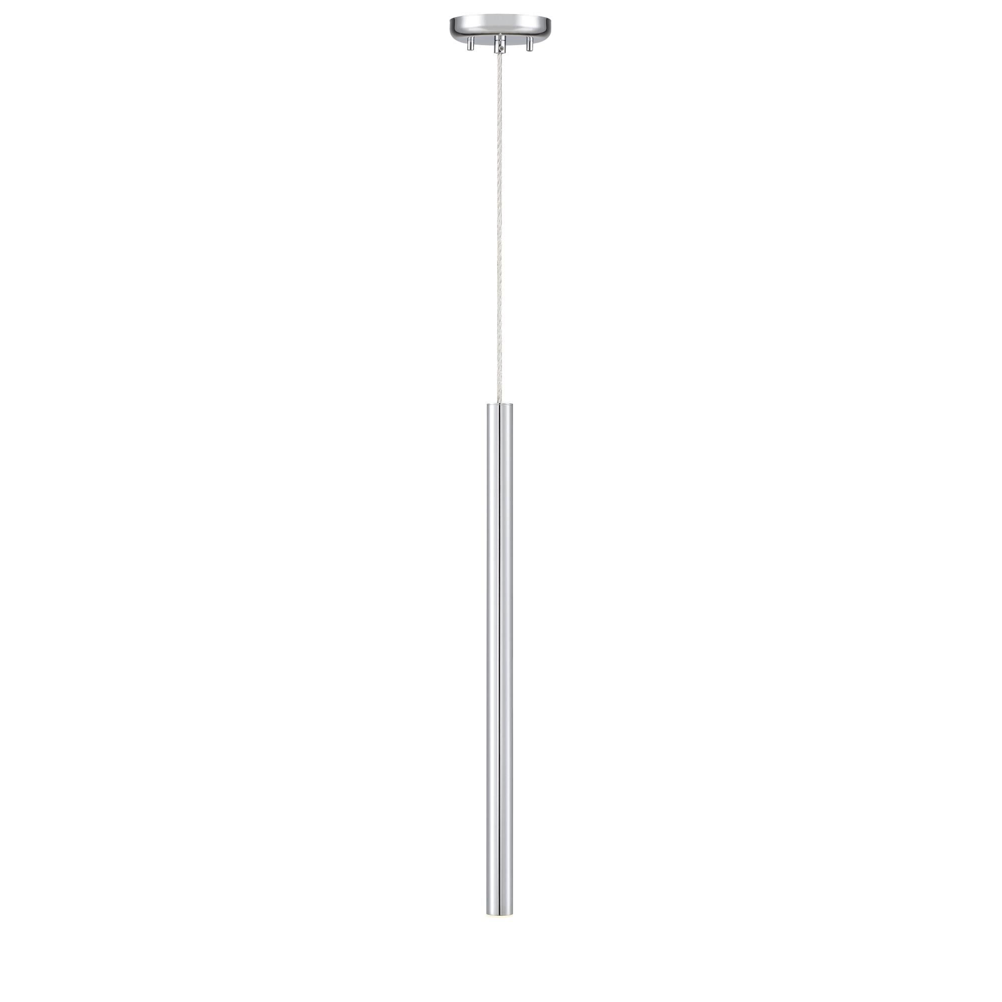 Shown in Chrome finish and Steel glass and Steel shade