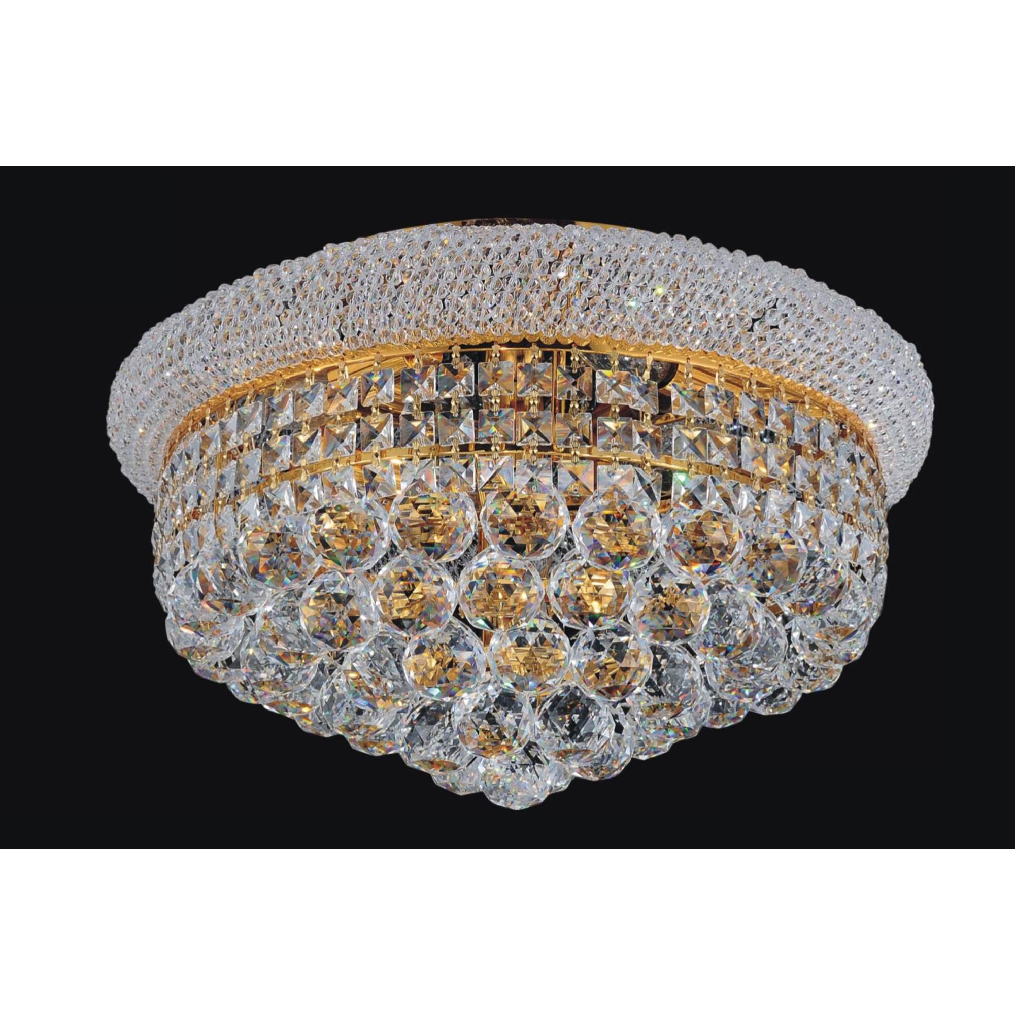 Empire 20 Inch 8 Light Flush Mount by CWI Lighting