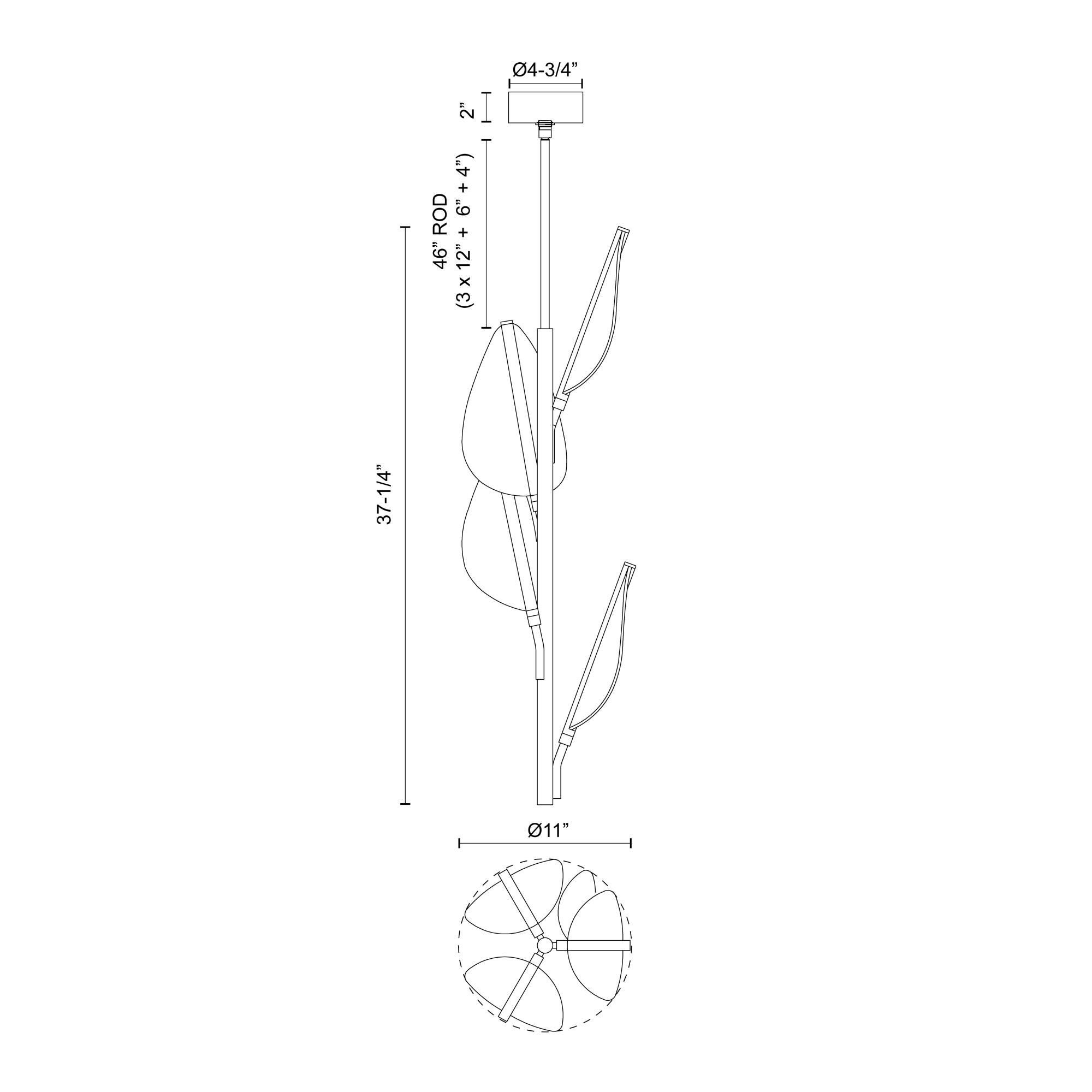 Alora Lighting Flora LED Mini Pendant