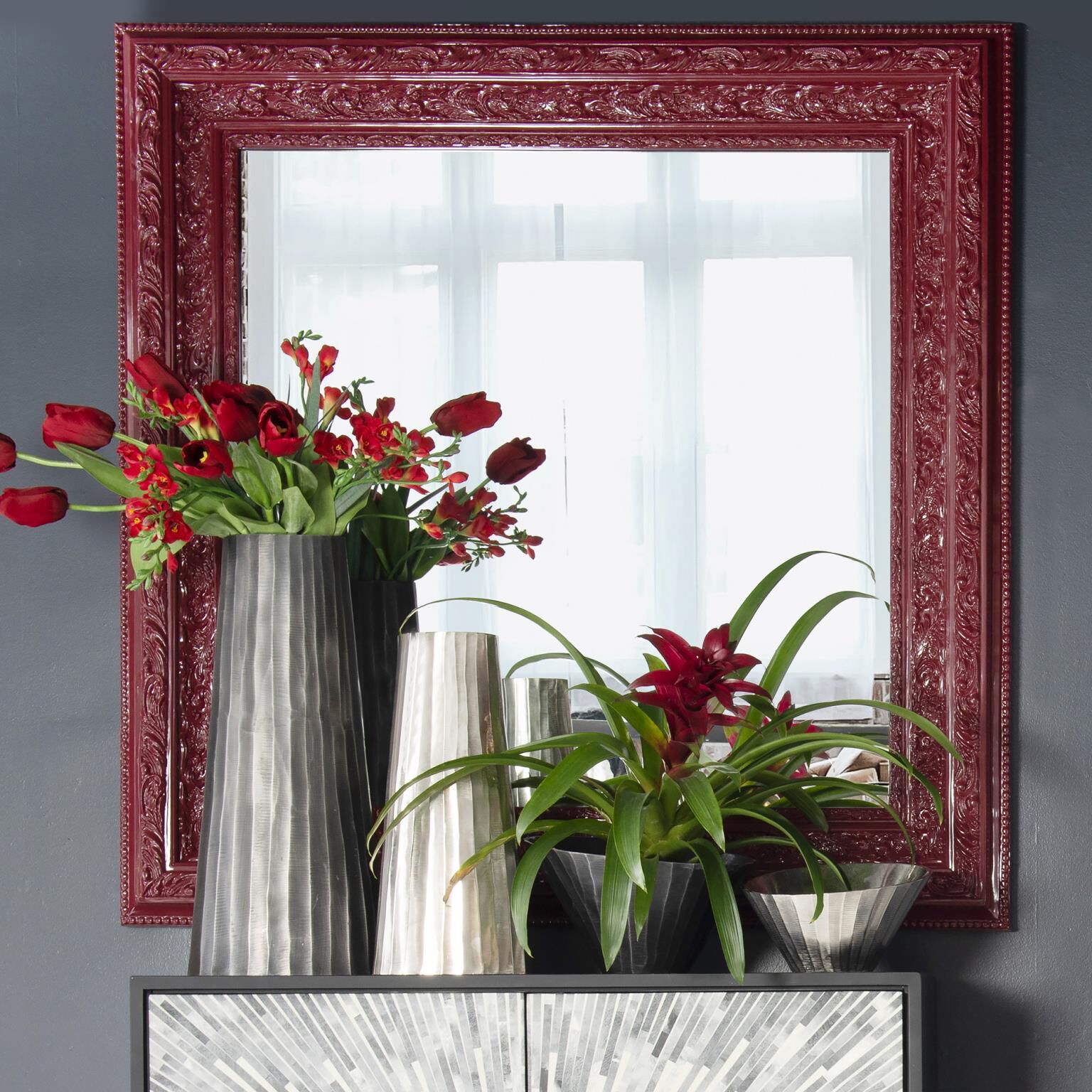 The Nottingham Decorative Mirror by Howard Elliott Collection