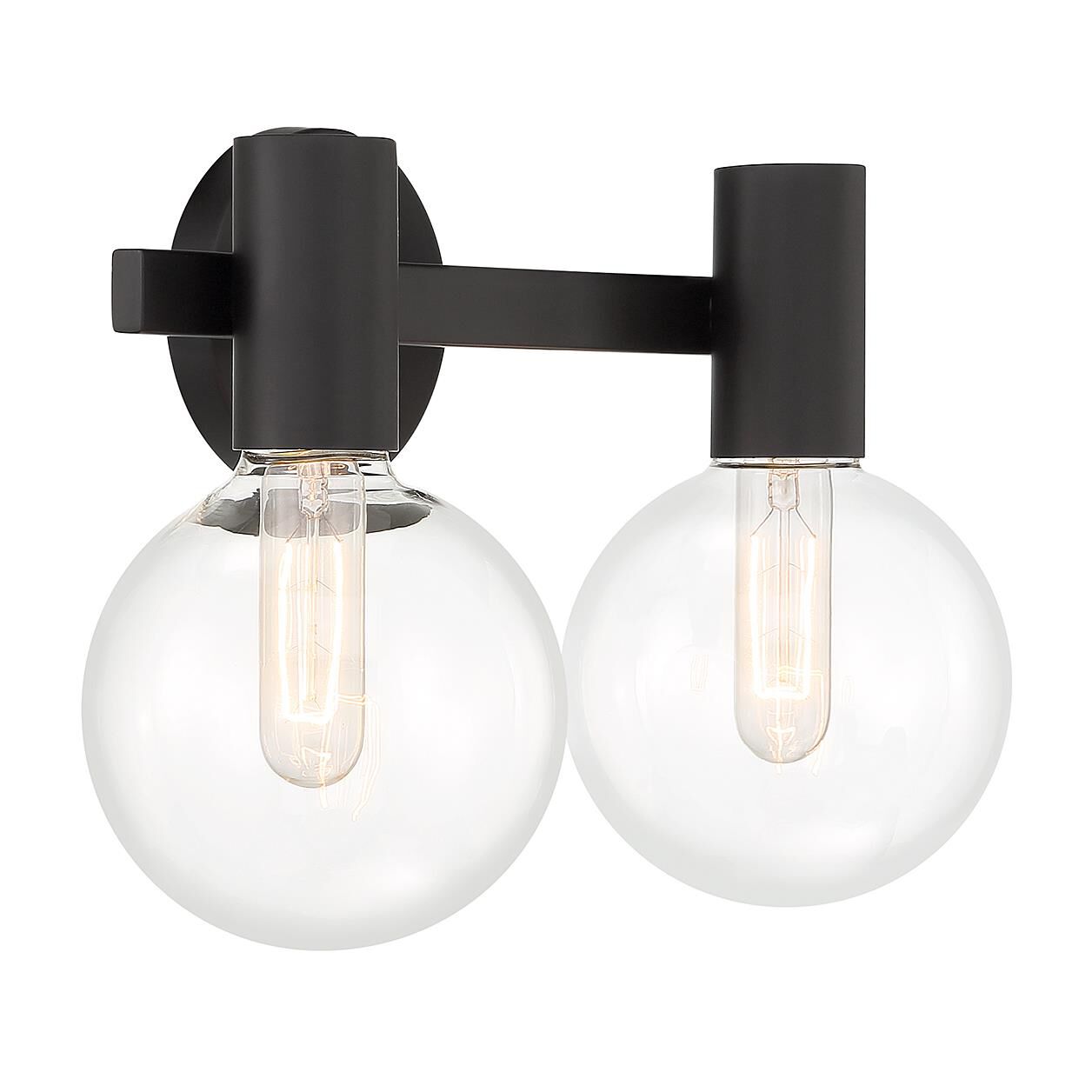 Wright 15 Inch 2 Light Bath Vanity Light by Savoy House