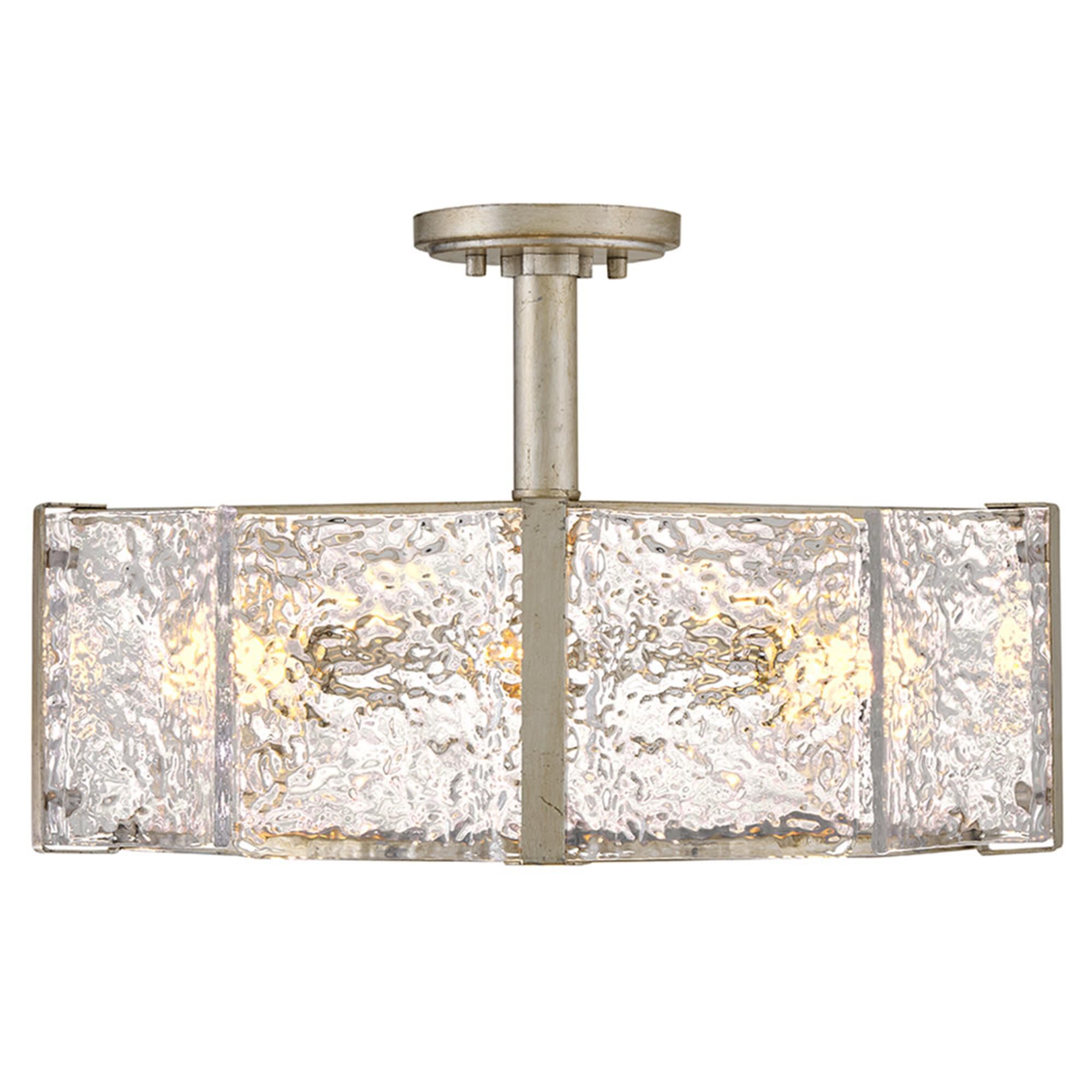 Florian 20 Inch 5 Light Semi Flush Mount,