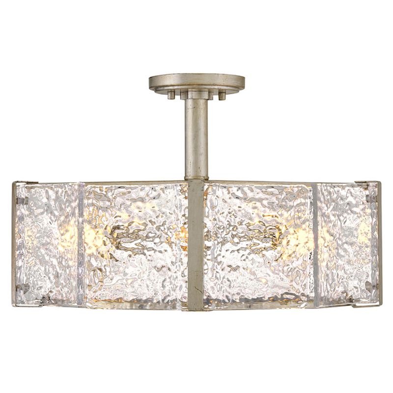 Florian 20 Inch 5 Light Semi Flush Mount by Fredrick Ramond