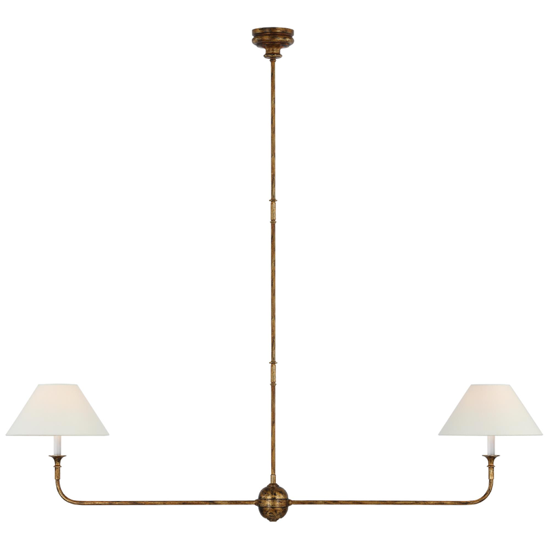 Thomas O'Brien Piaf 62 Inch Linear Chandelier by Visual Comfort Signature