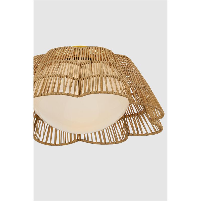 Rosa 18 Inch Flush Mount by Mitzi