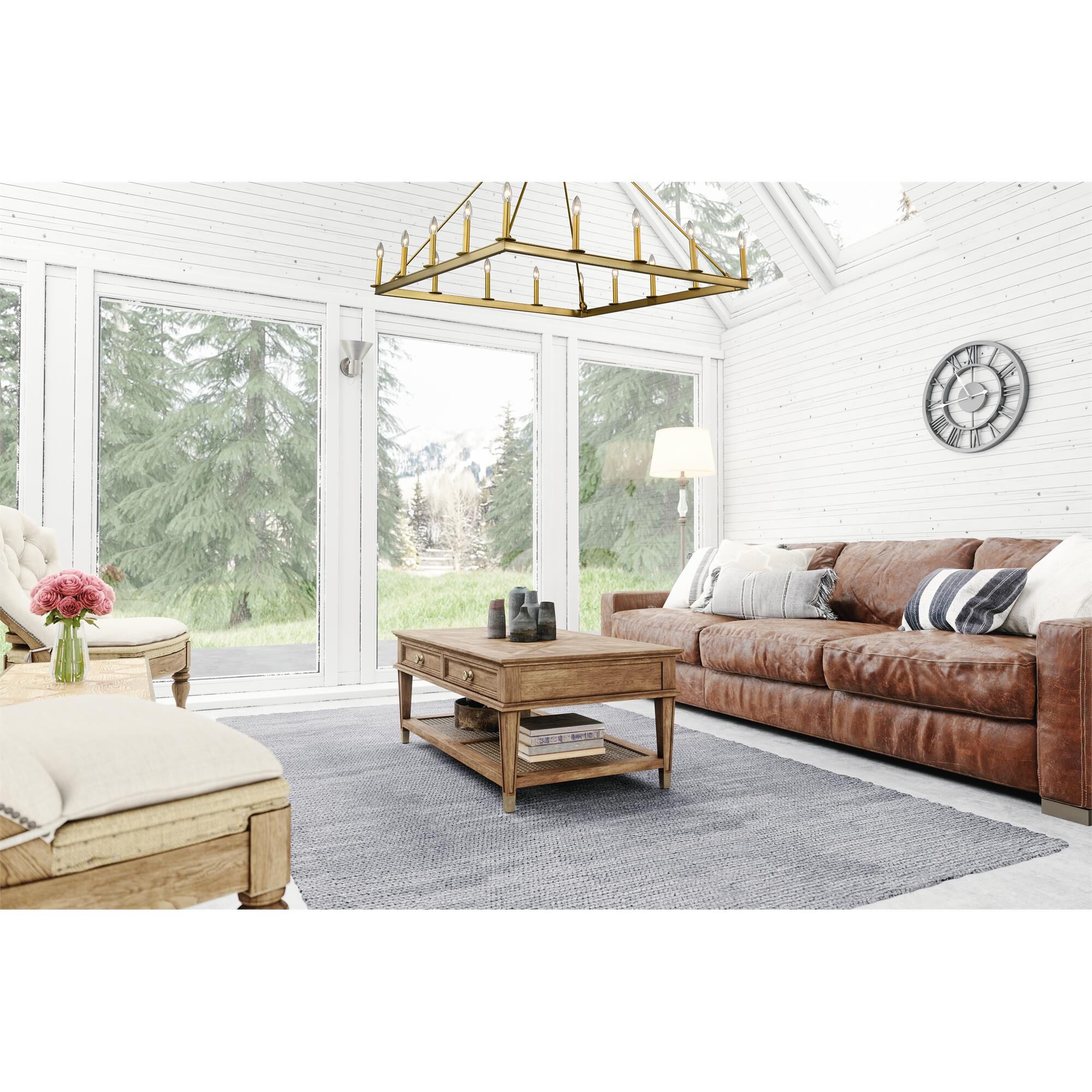 Barclay 45 Inch 16 Light Chandelier by Z-Lite