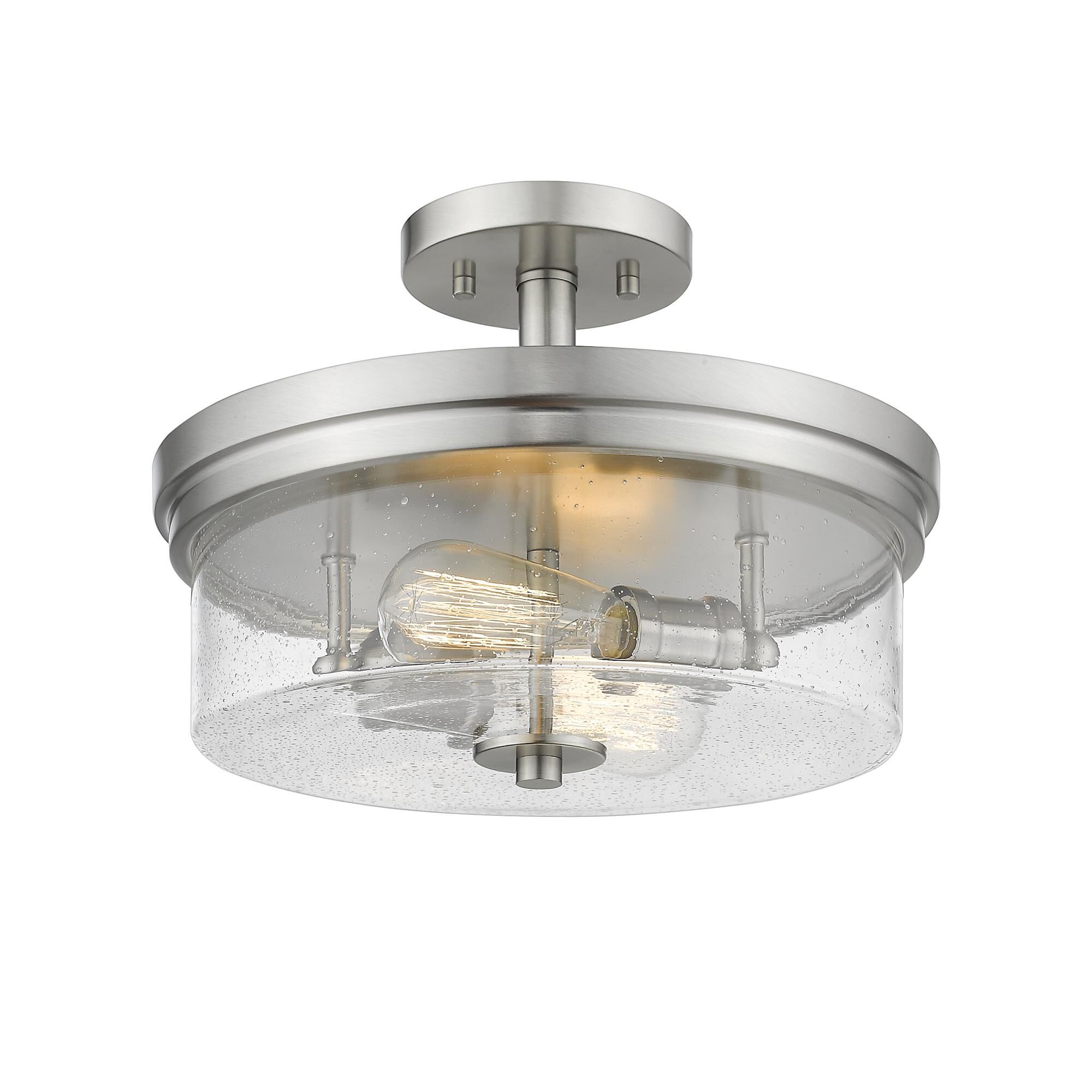 Bohin 13 Inch 2 Light Semi Flush Mount by Z-Lite